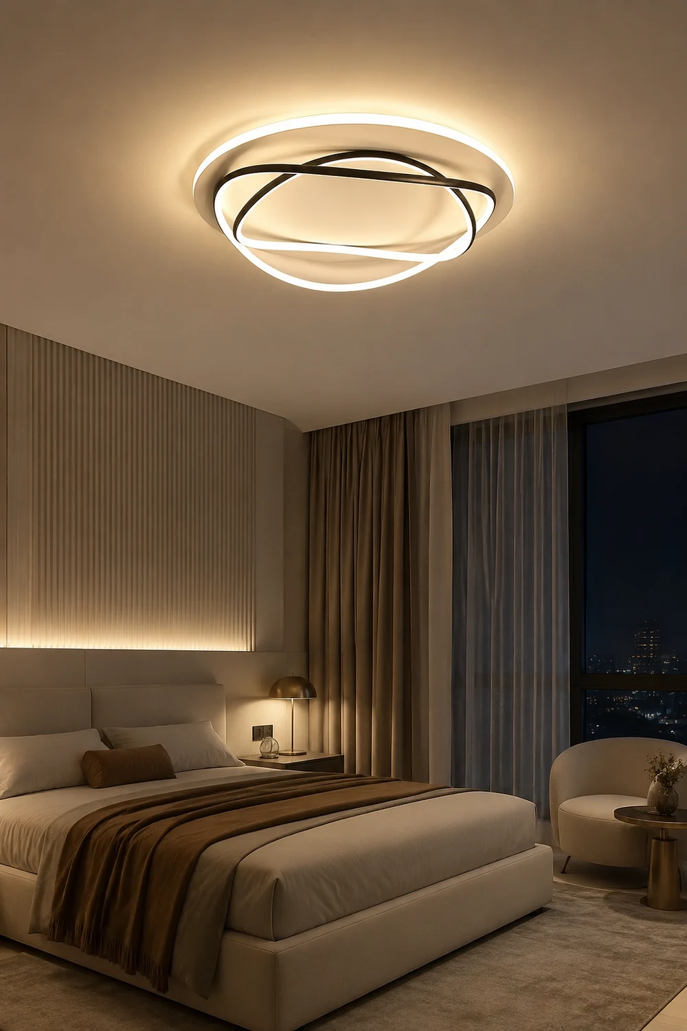 Oval Ceiling Lamp - Lumpaz