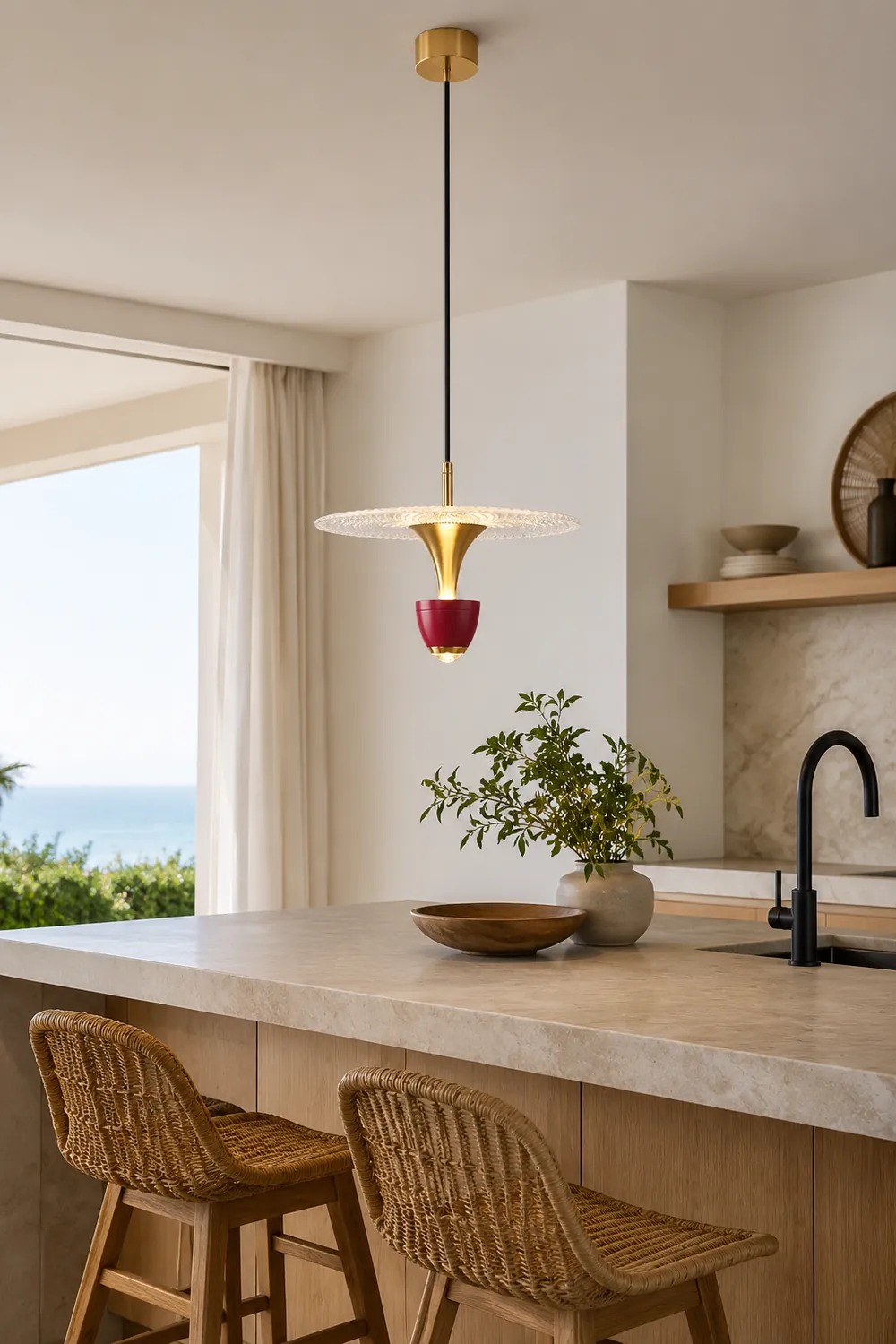 UFO Glass Pendant Lamp - Lumpaz