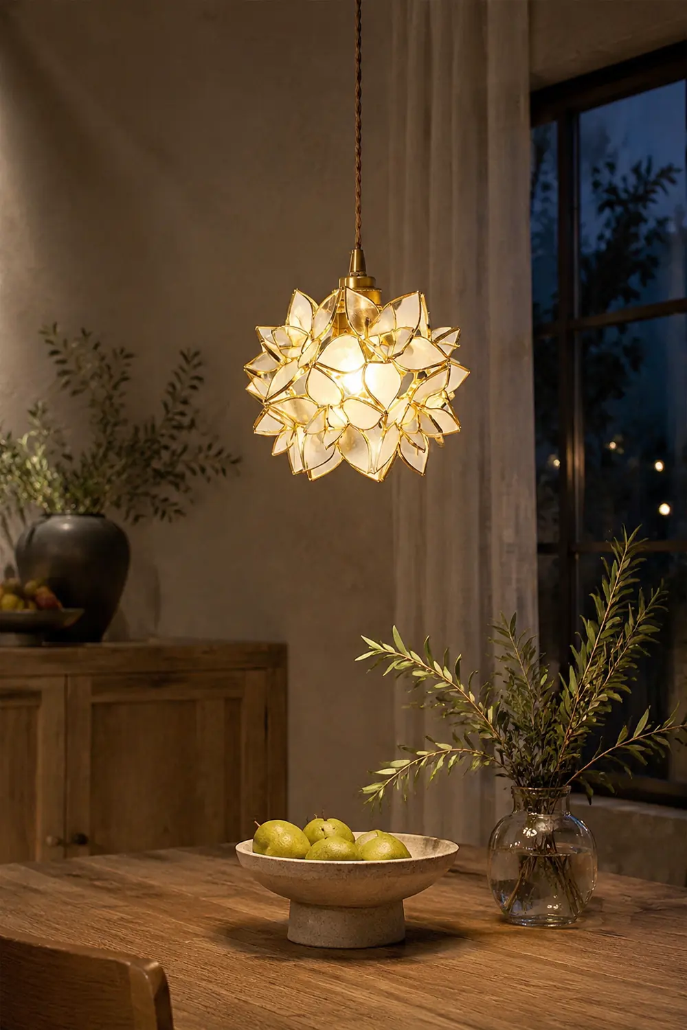 Capiz Pendant Lamp - Lumpaz