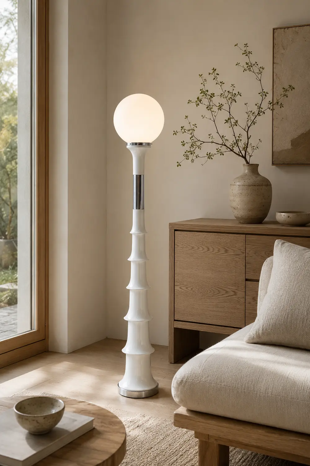 Space Age Murano Floor Lamp - Lumpaz