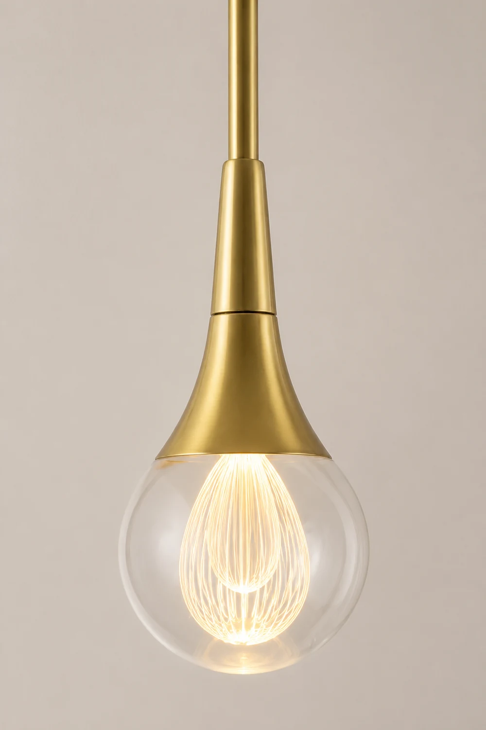 Teardrop Crystal Pendant Light - Lumpaz