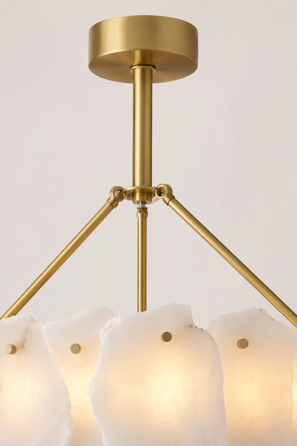 Burton Alabaster Chandelier - Lumpaz