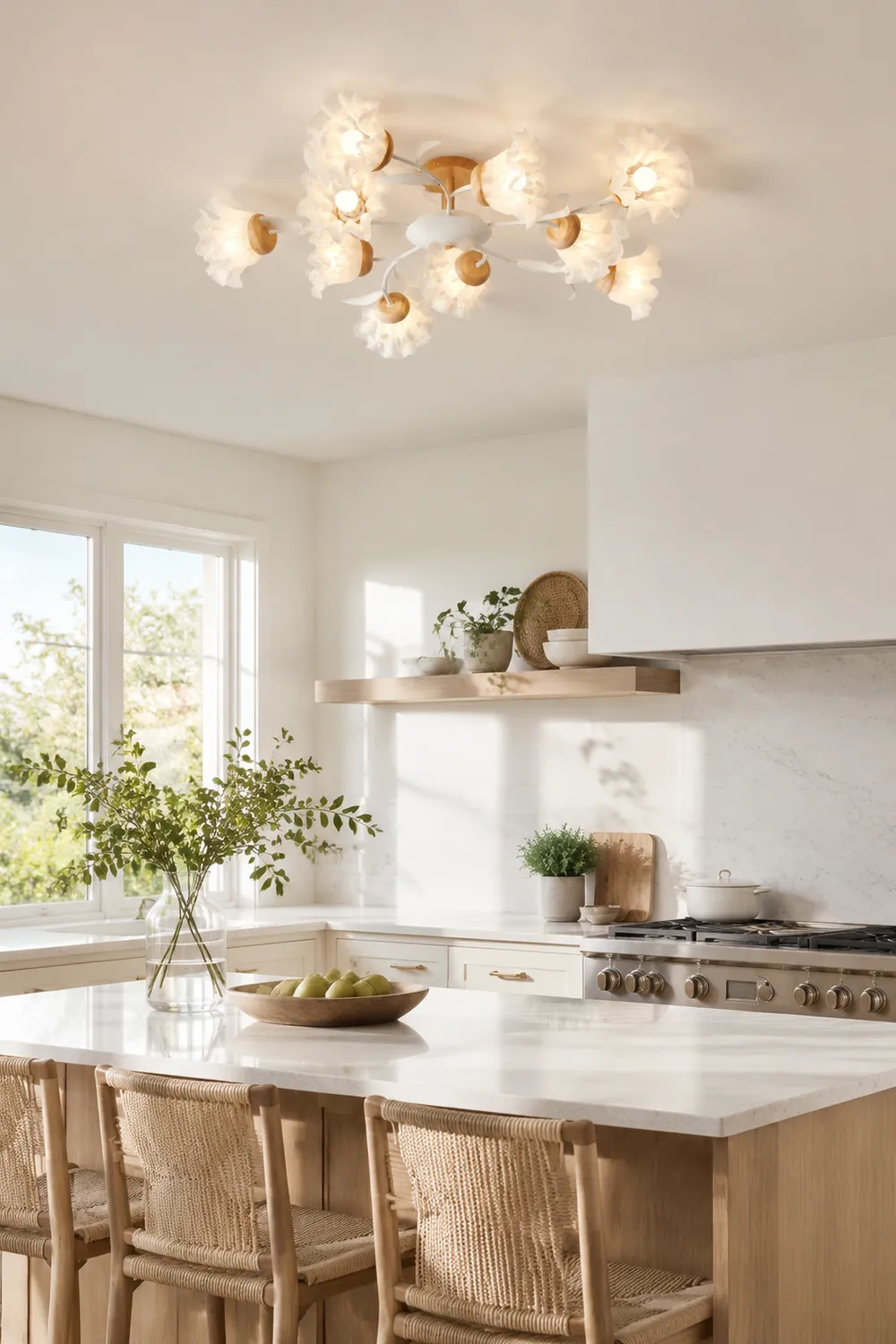 Canister Flower Ceiling Lamp - Lumpaz