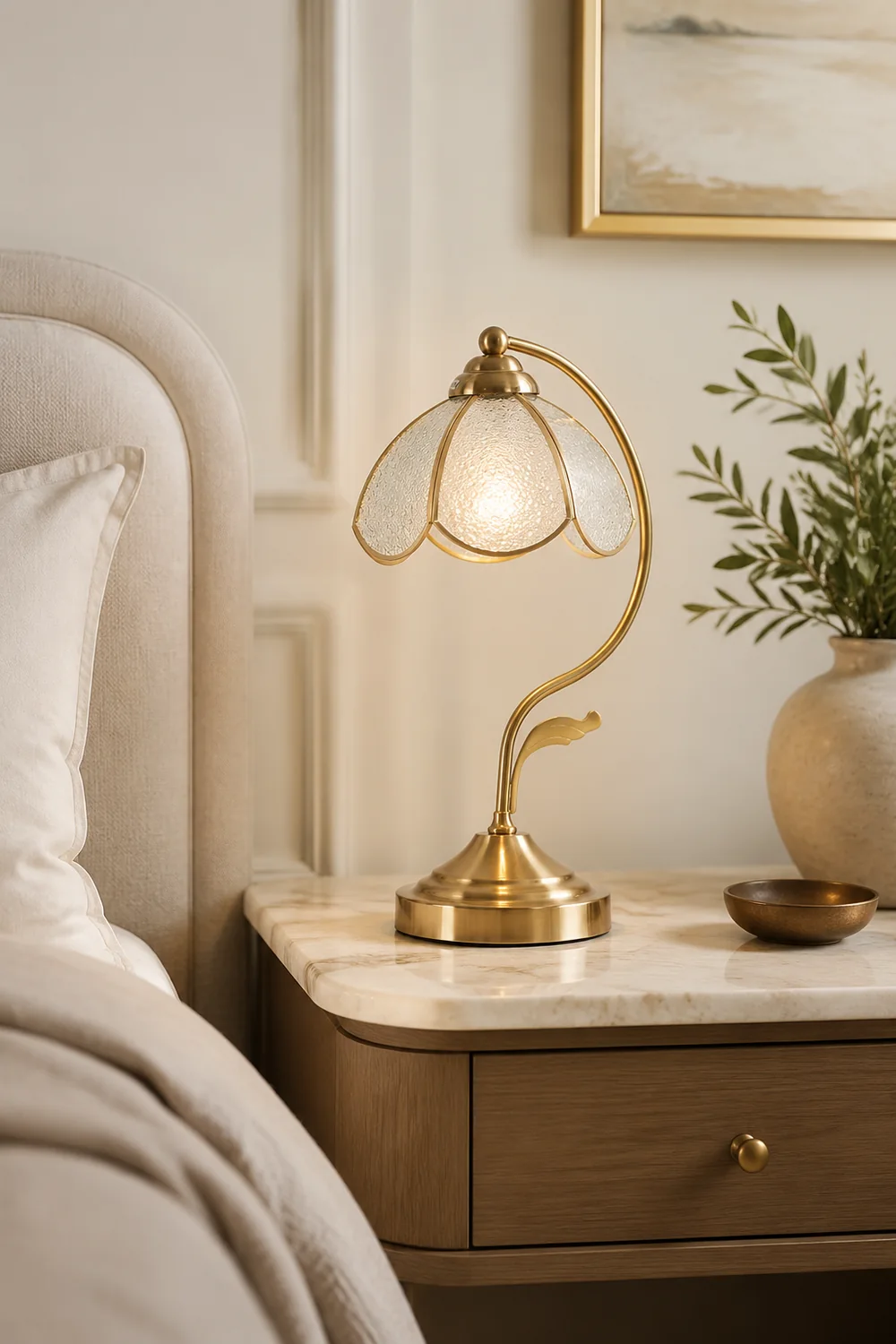 Vintage Tiffany Table Lamp - Lumpaz
