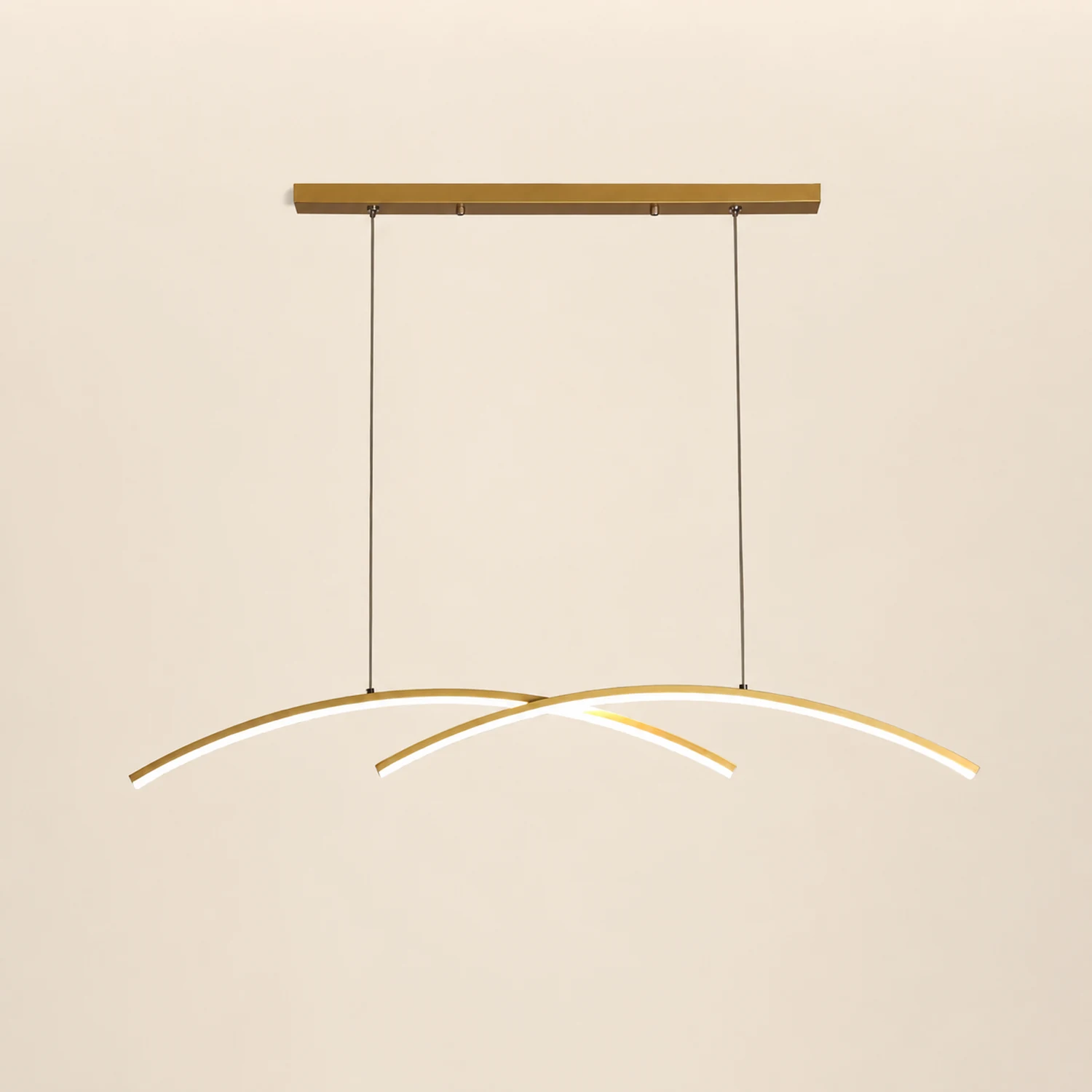 Oscillating Strip Island Chandelier - Lumpaz
