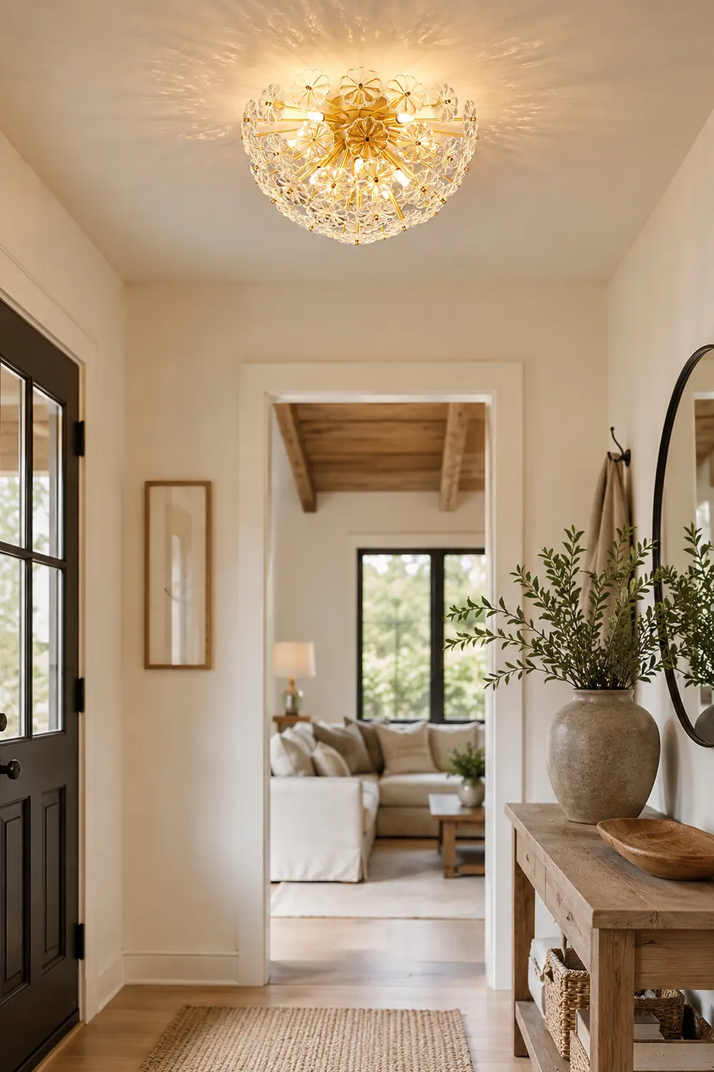 Lamina Crystal Ceiling Light - Lumpaz