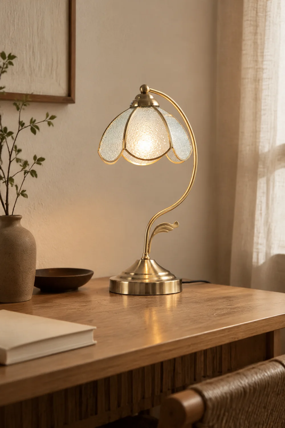 Vintage Tiffany Table Lamp - Lumpaz