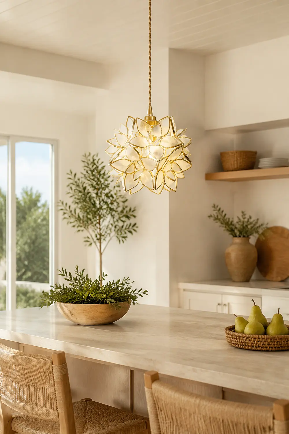 Capiz Pendant Lamp - Lumpaz