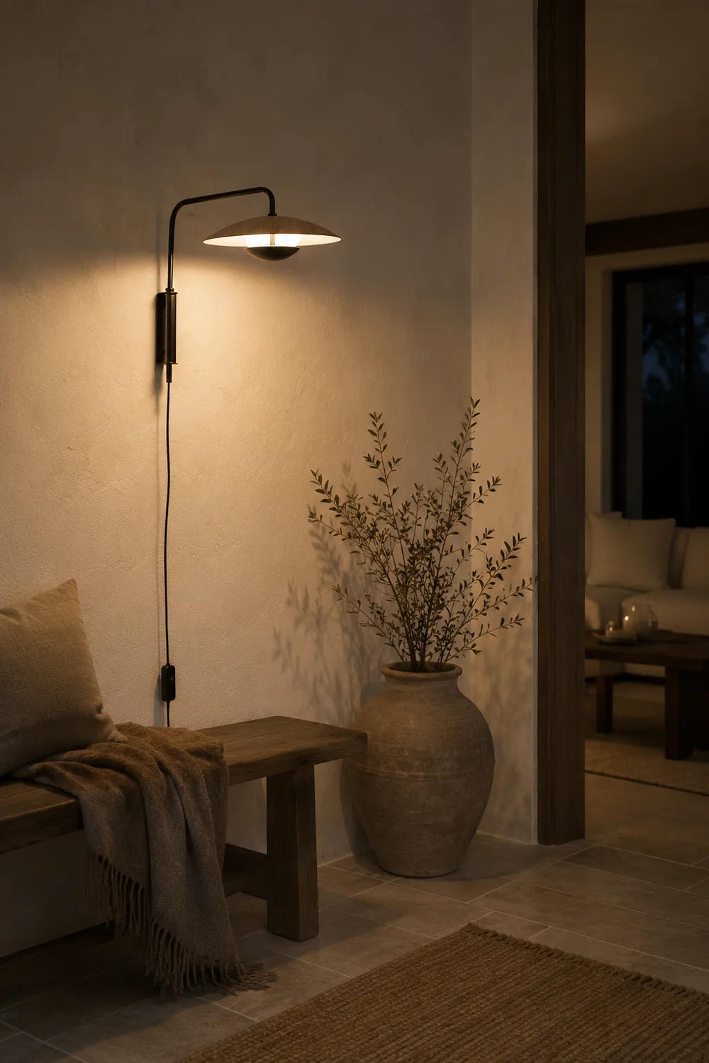 Ginger Plug In Wall Lamp - Lumpaz