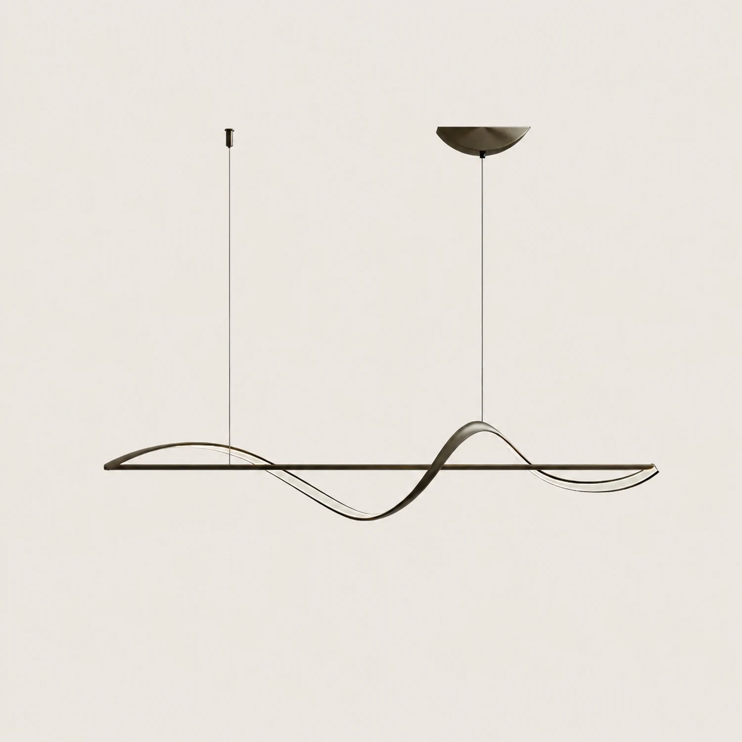 Whisper Linear Island Chandelier - Lumpaz