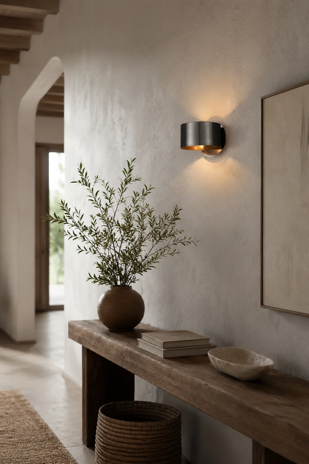Brass Drum Wall Lamp - Lumpaz