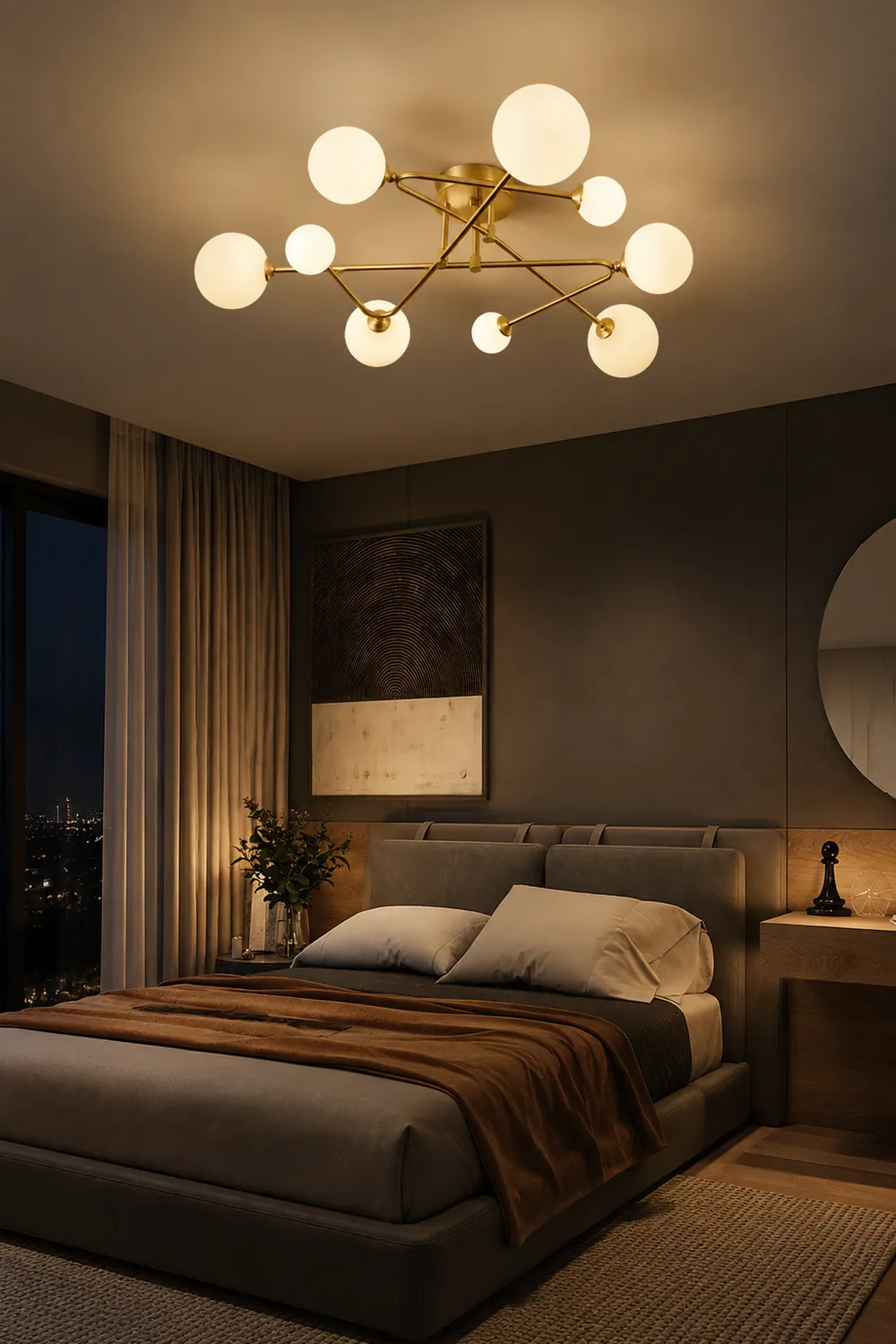 Sputnik Ceiling Lamp - Lumpaz