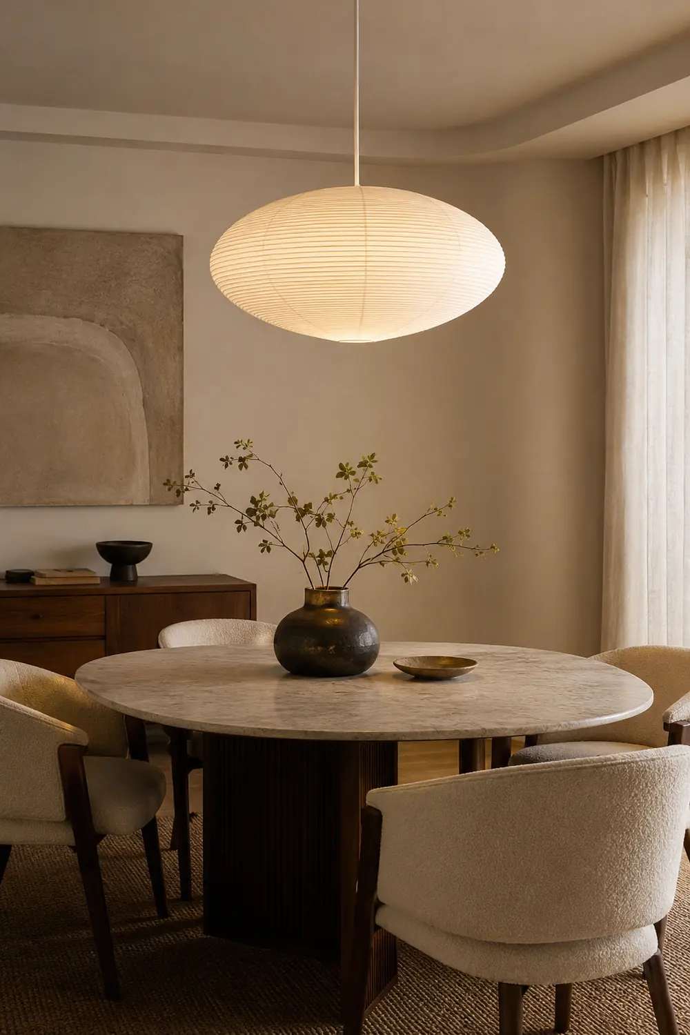 Rice Paper 15A Pendant Light - Lumpaz