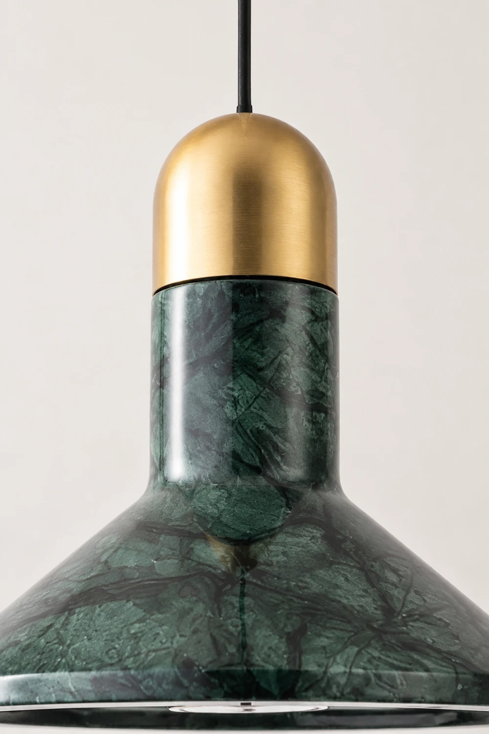 Cone Marble Pendant Light - Lumpaz
