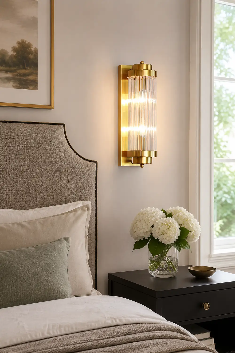 Pillar Offset Wall Lamp - Lumpaz
