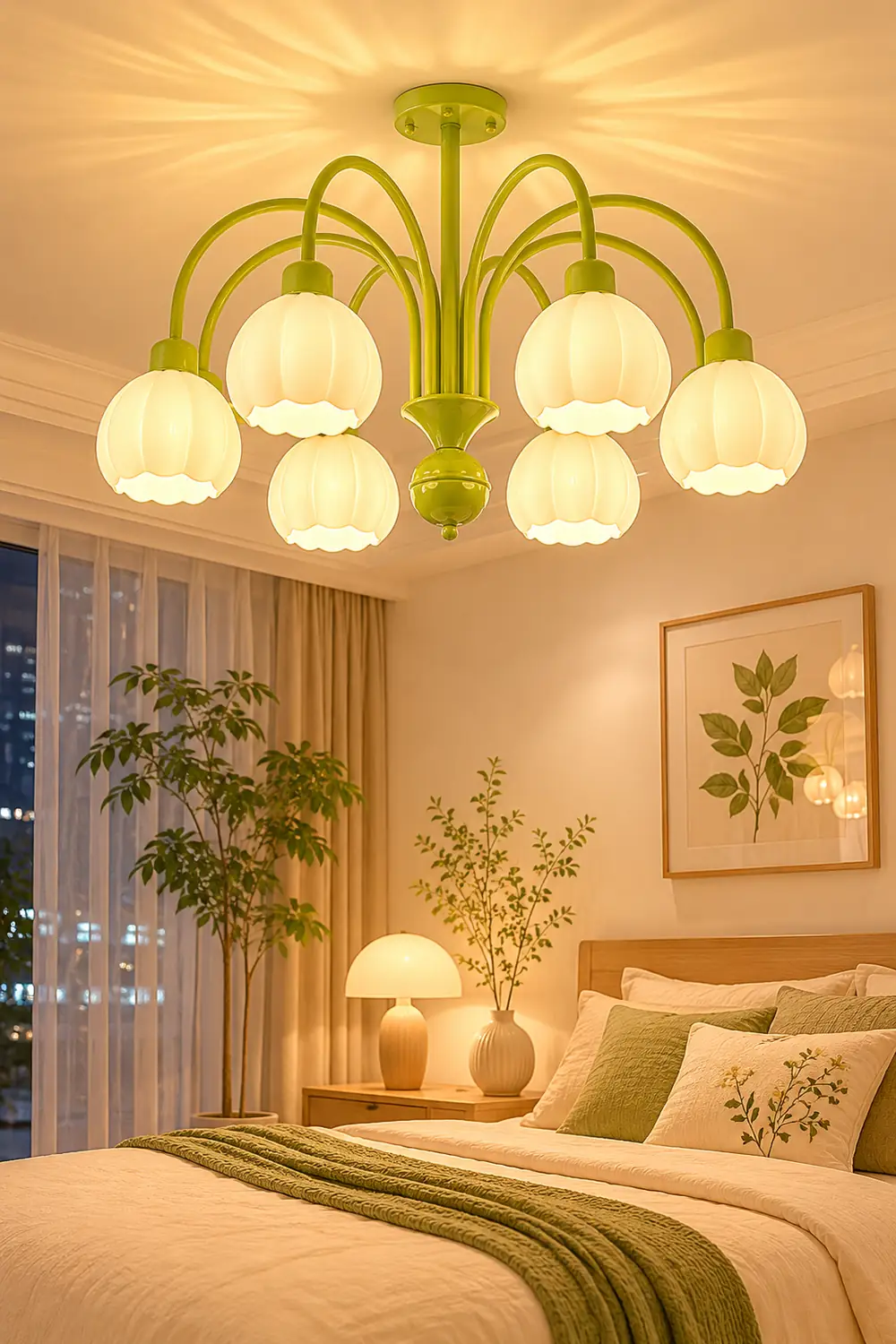 Lustra Flower Chandelier - Lumpaz