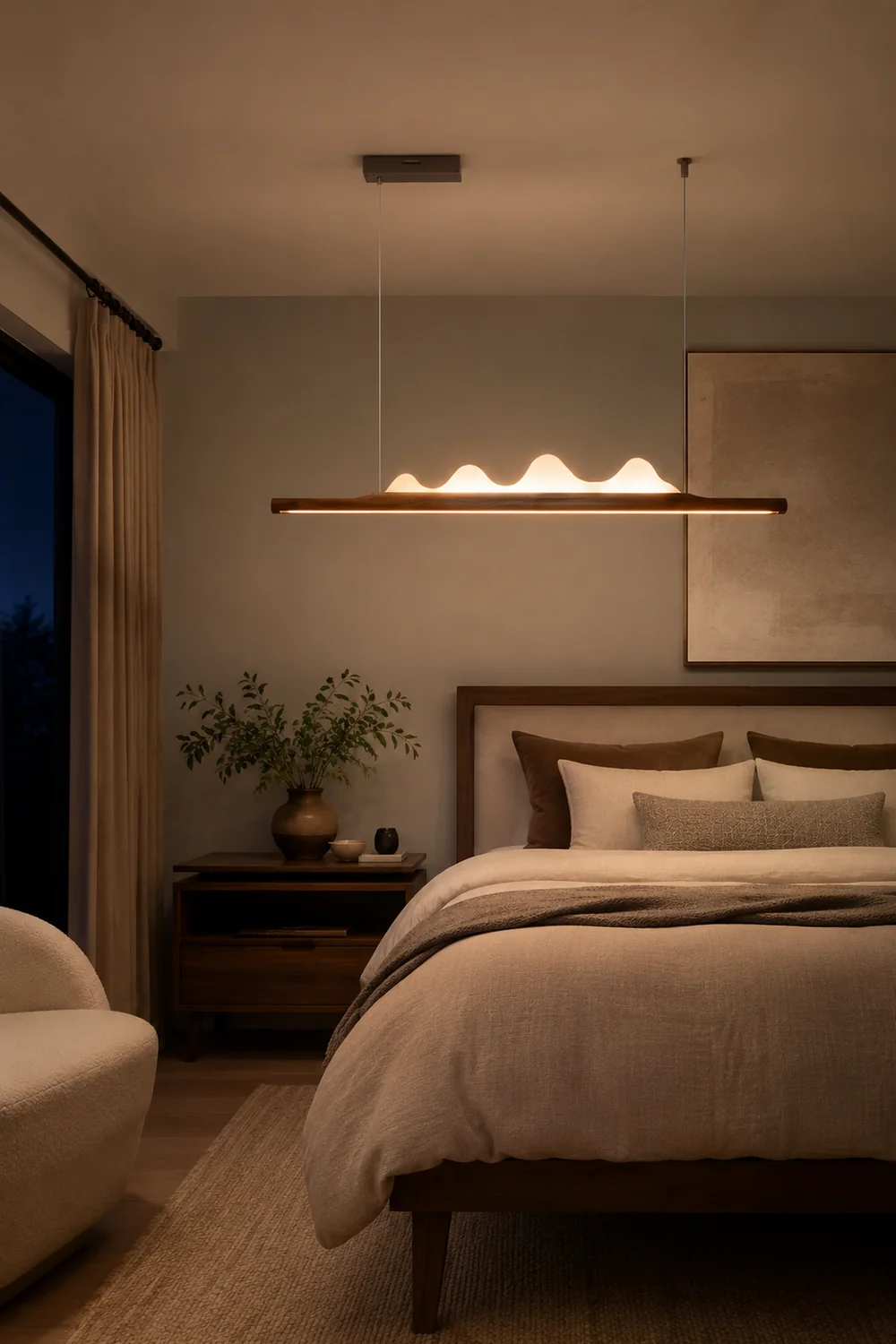 Drift Linear Chandelier - Lumpaz