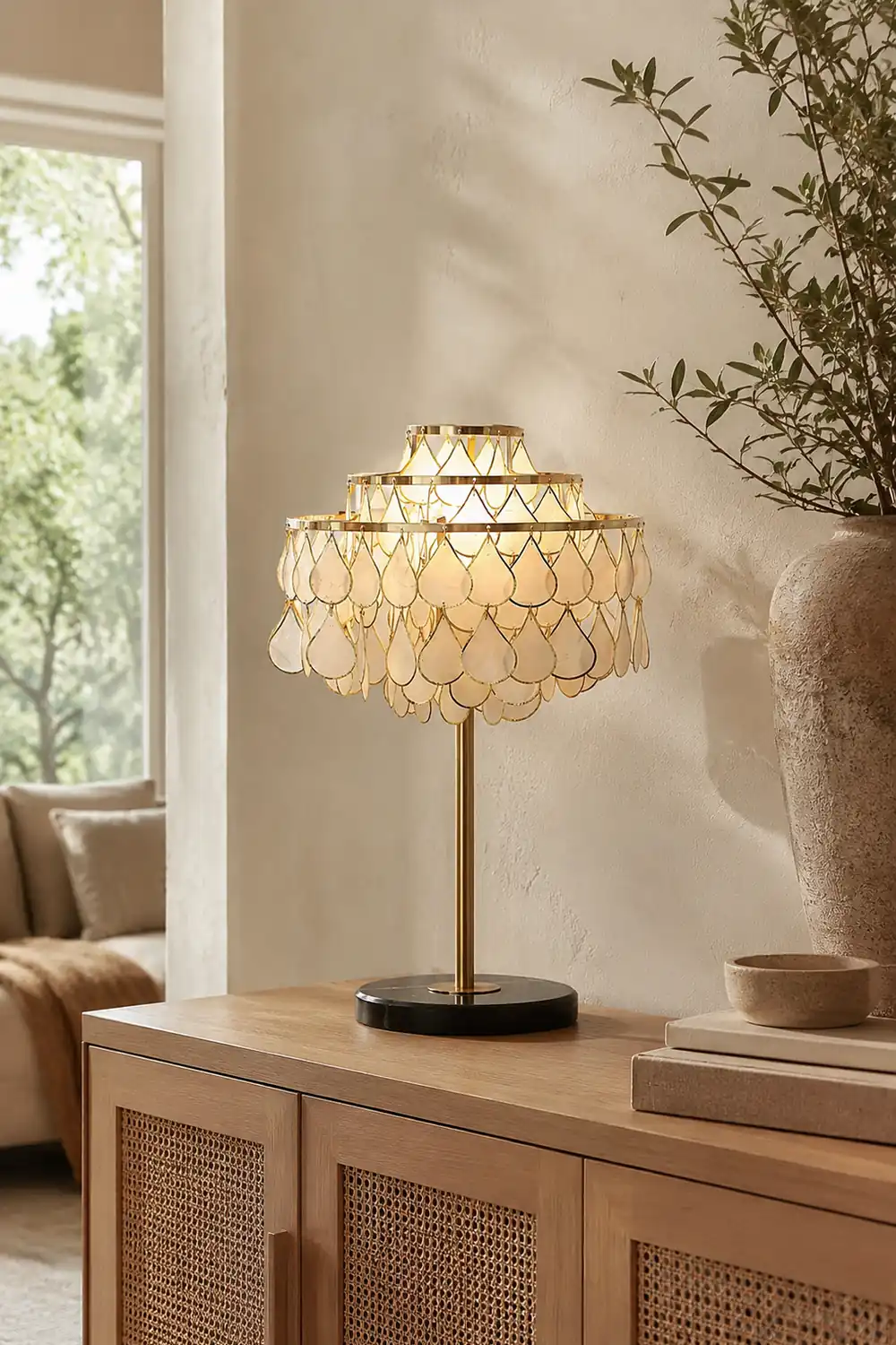 Vivant Shell Table Lamp - Lumpaz