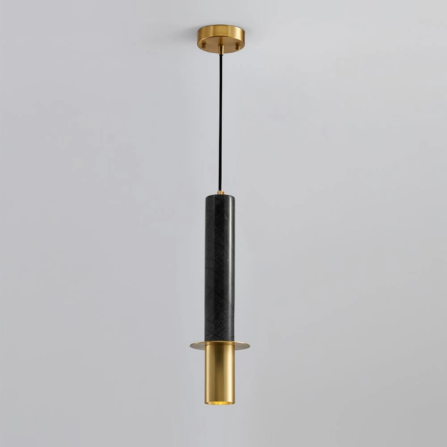 Marble Cylinder Pendant Light - Lumpaz