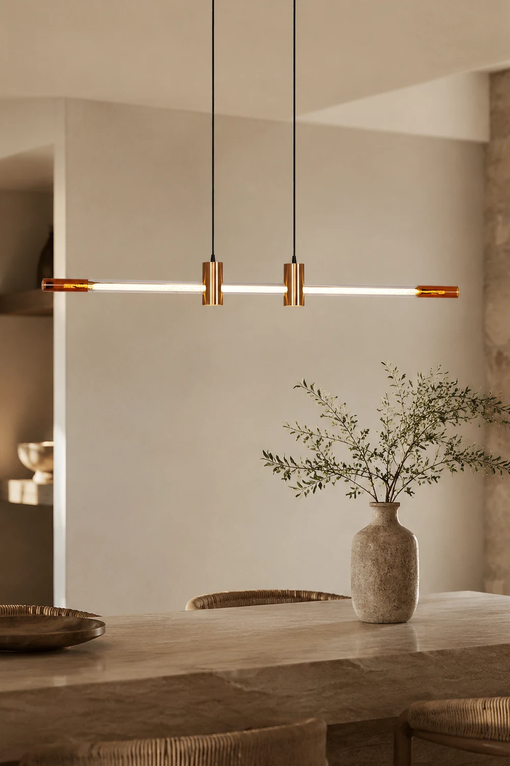 RA Linear Chandelier - Lumpaz
