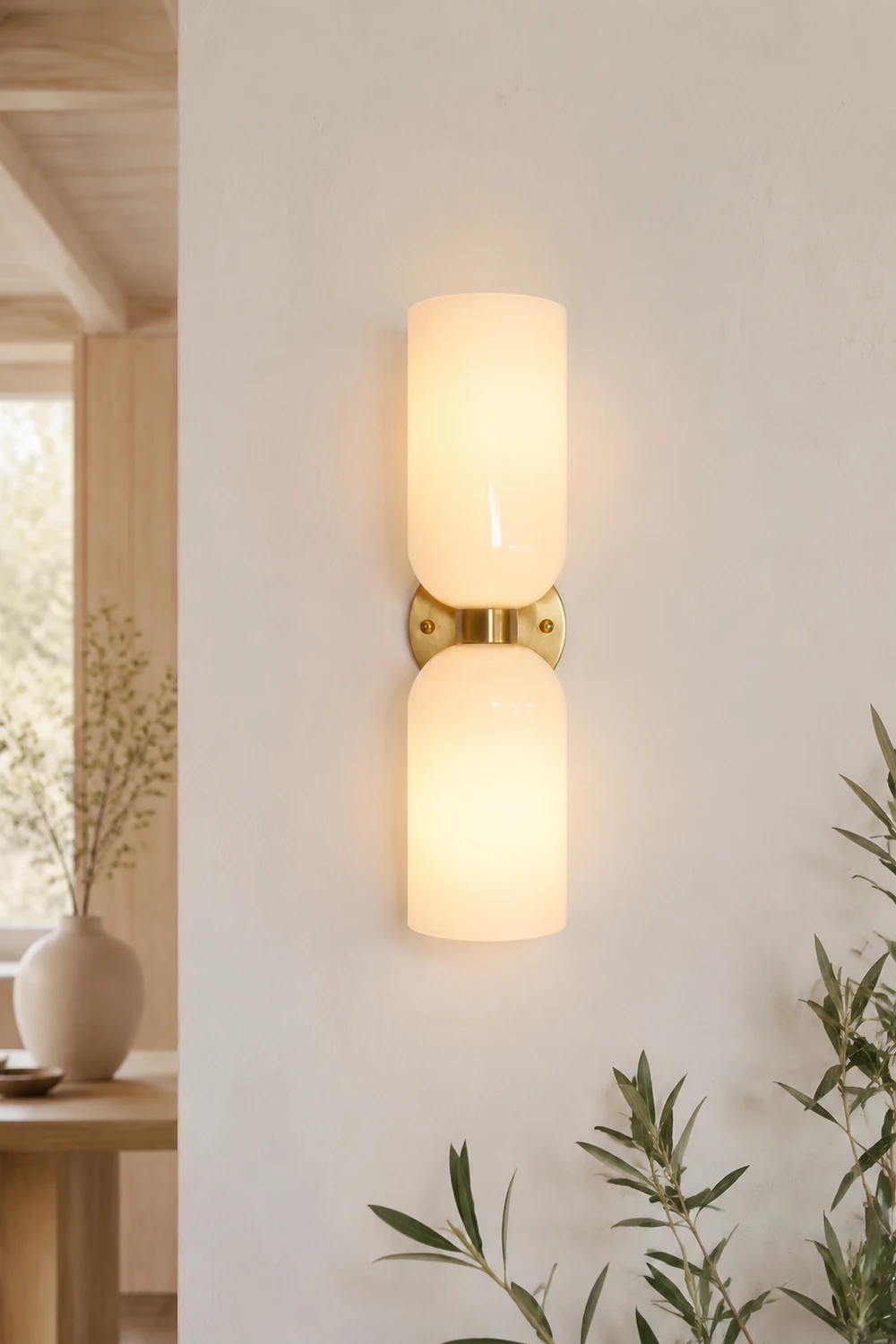 Art Blown Glass Wall Lamp - Lumpaz