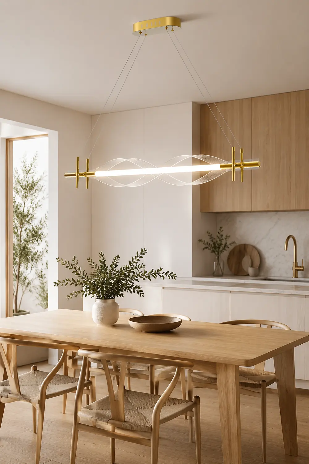 Morae Acrylic Chandelier - Lumpaz