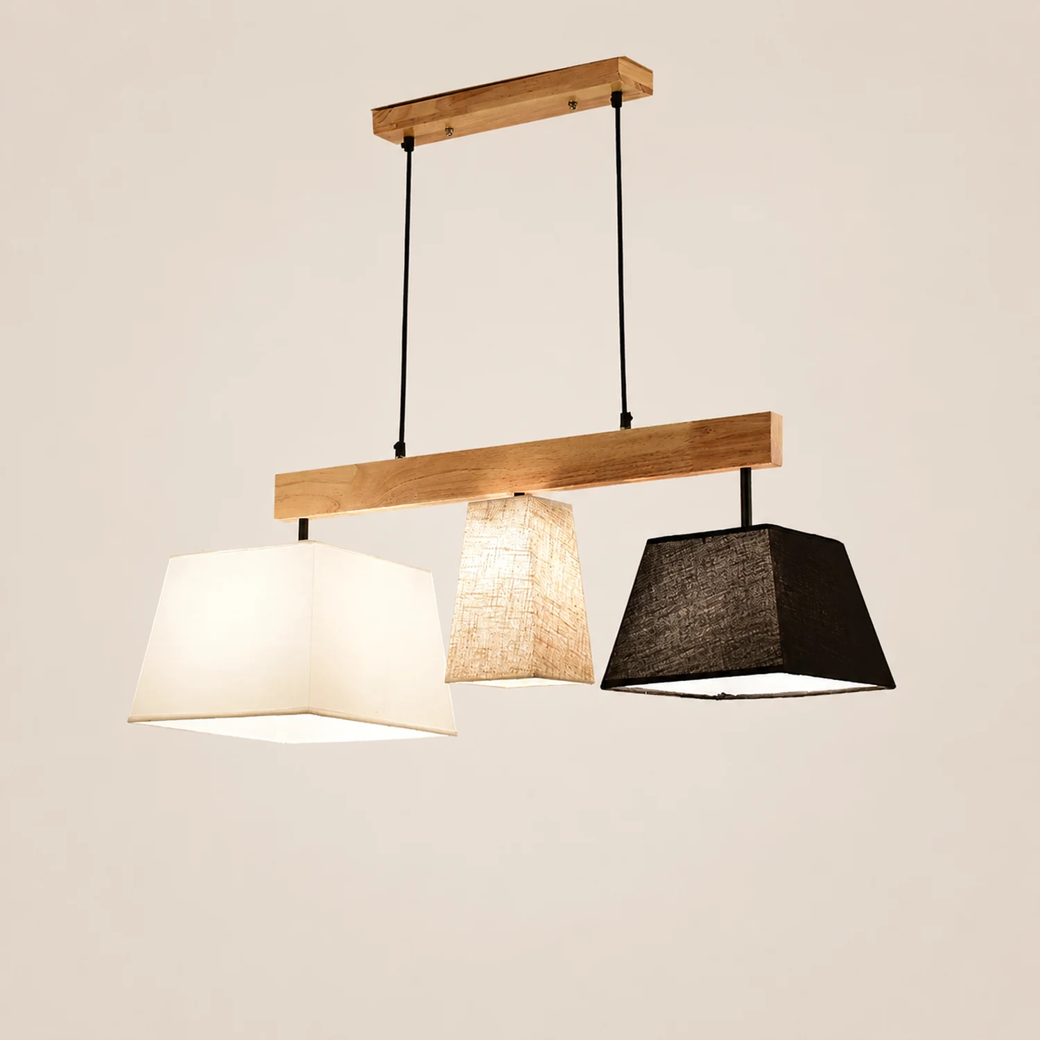 Lindby Wooden Chandelier - Lumpaz