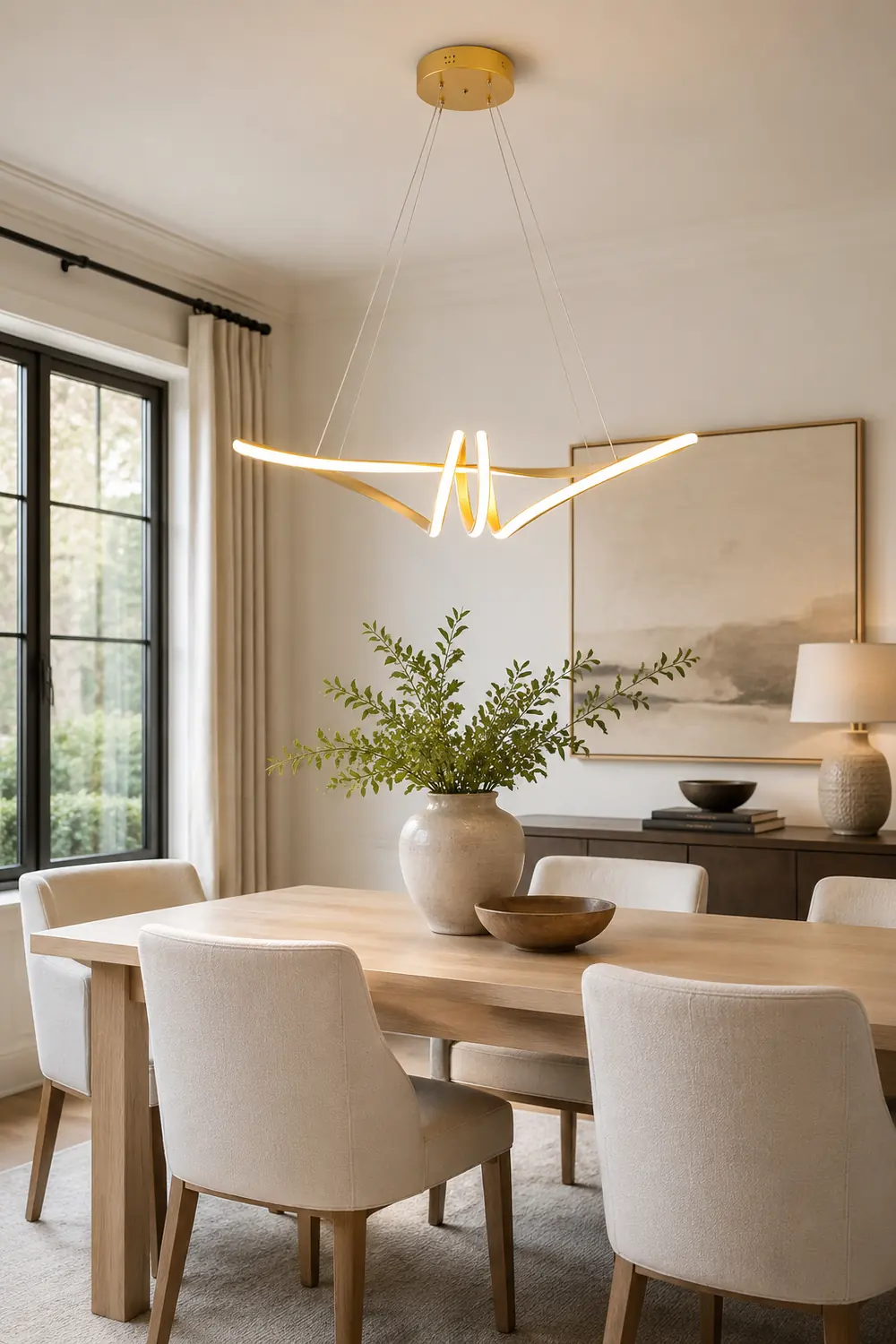 Ribbon Chandelier - Lumpaz