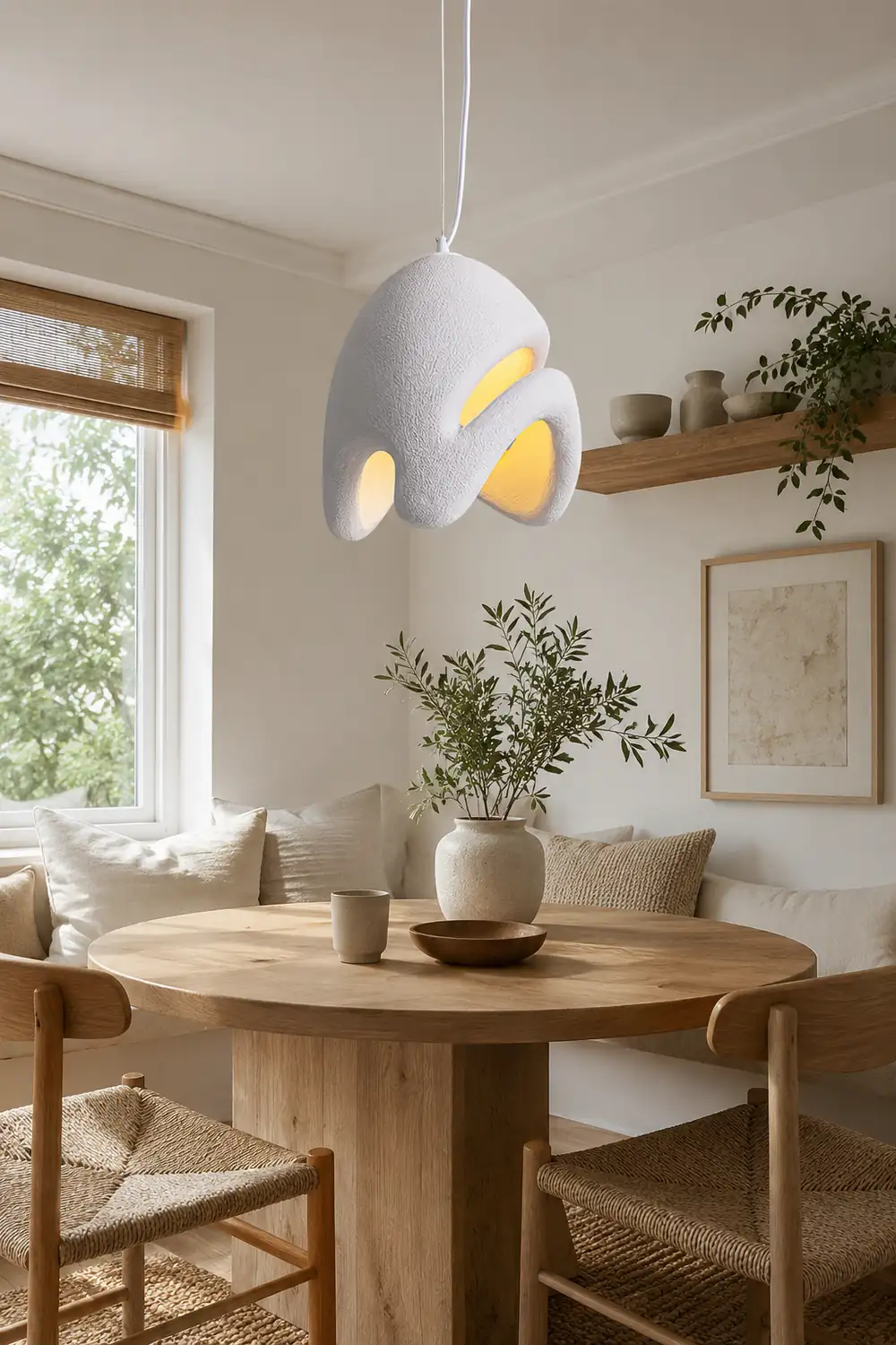 Wabi Sabi Resin Pendant Lamp - Lumpaz