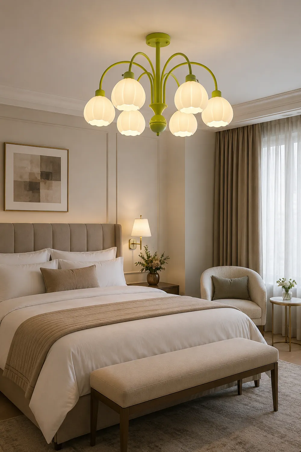 Lustra Flower Chandelier - Lumpaz