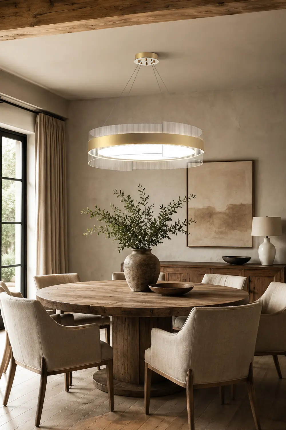 Genevieve Round LED Chandelier - Lumpaz