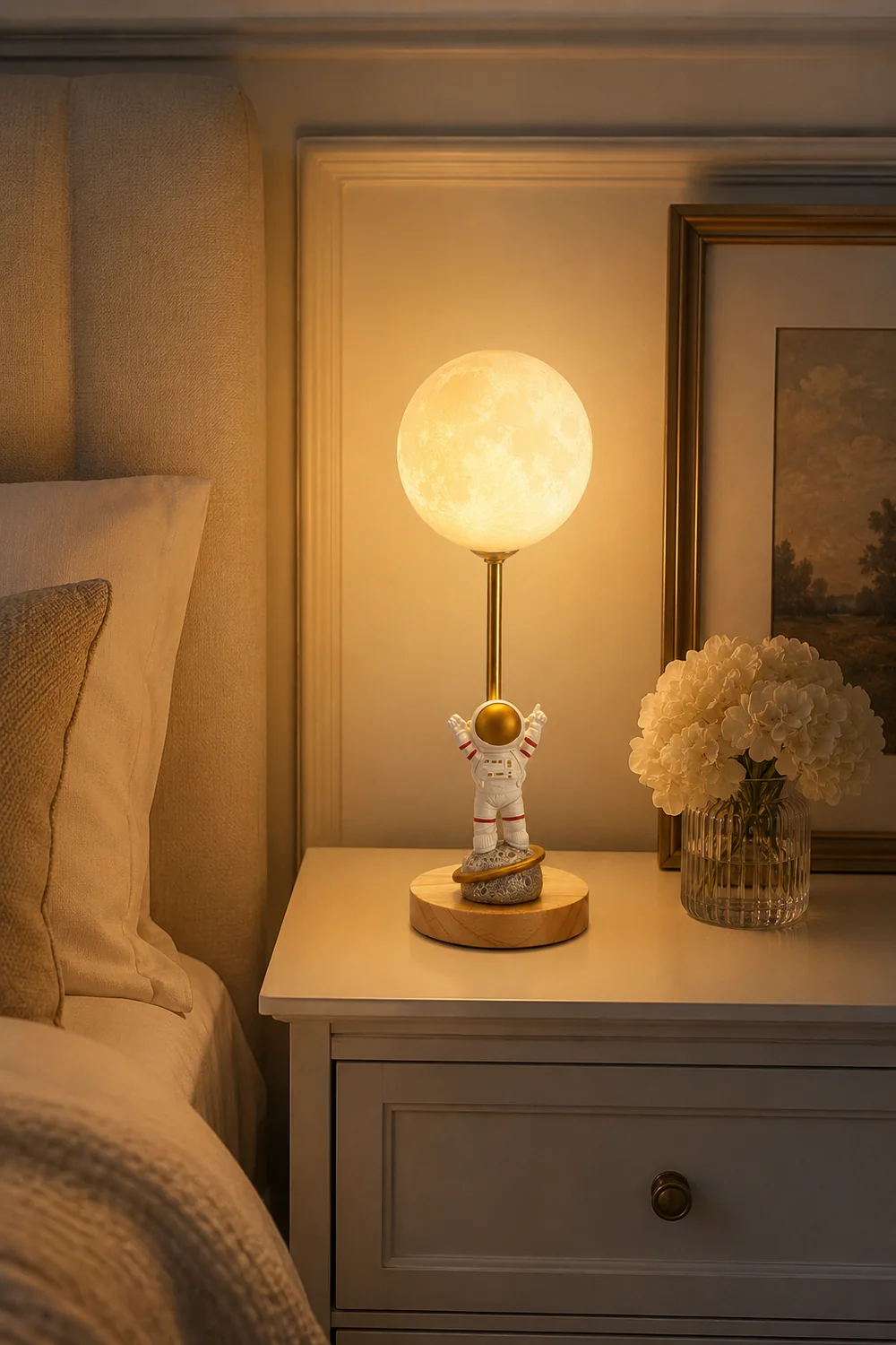 Creative Moon Table Lamp - Lumpaz