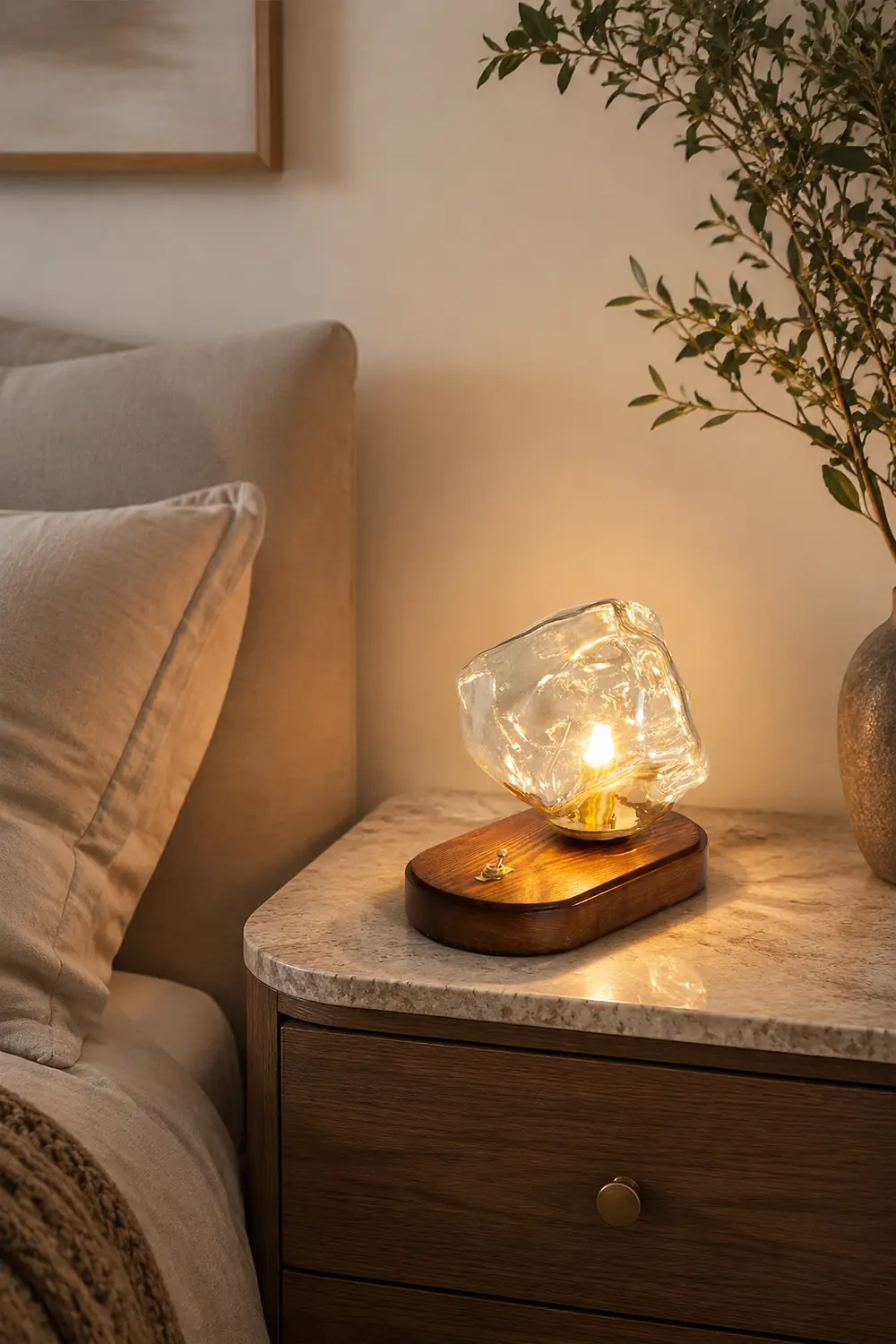 Ice Inspired Table Lamp - Lumpaz