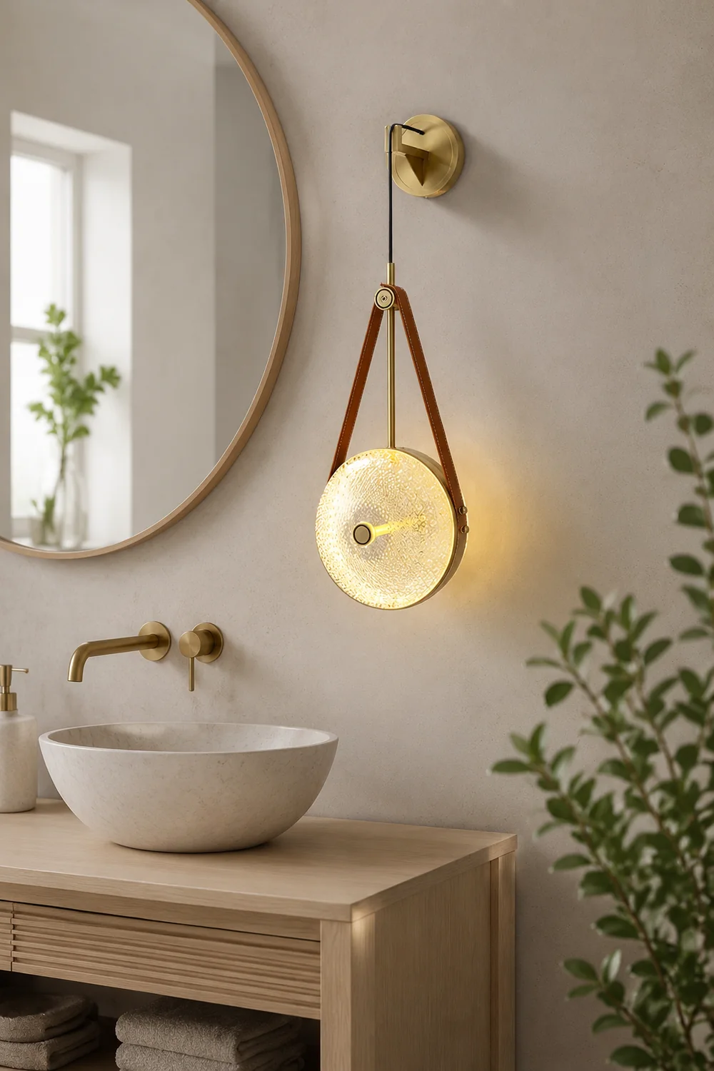 Clock Wall Lamp - Lumpaz
