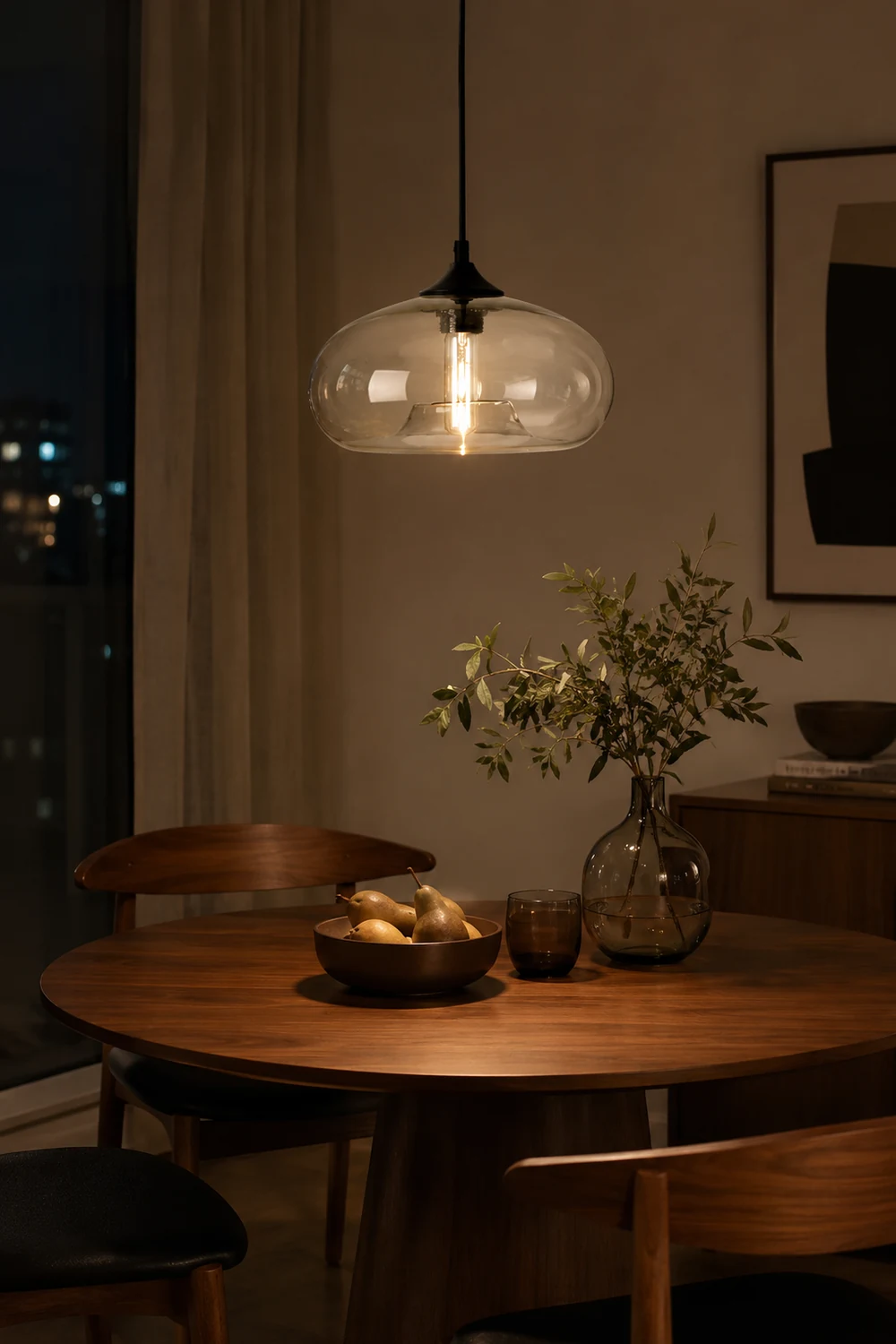 Bella Glass Pendant Lamp - Lumpaz