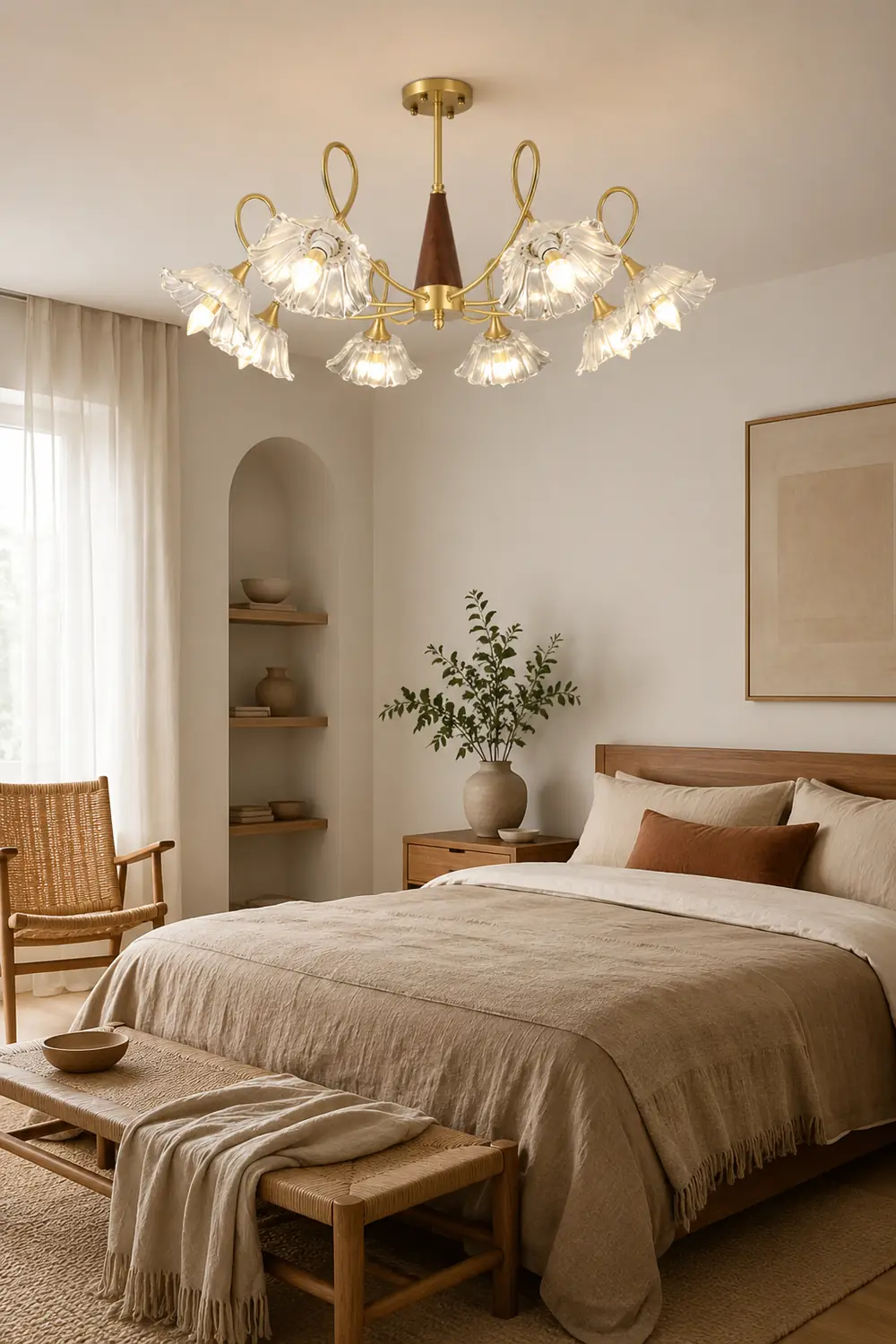 Ercole Glass Chandelier - Lumpaz
