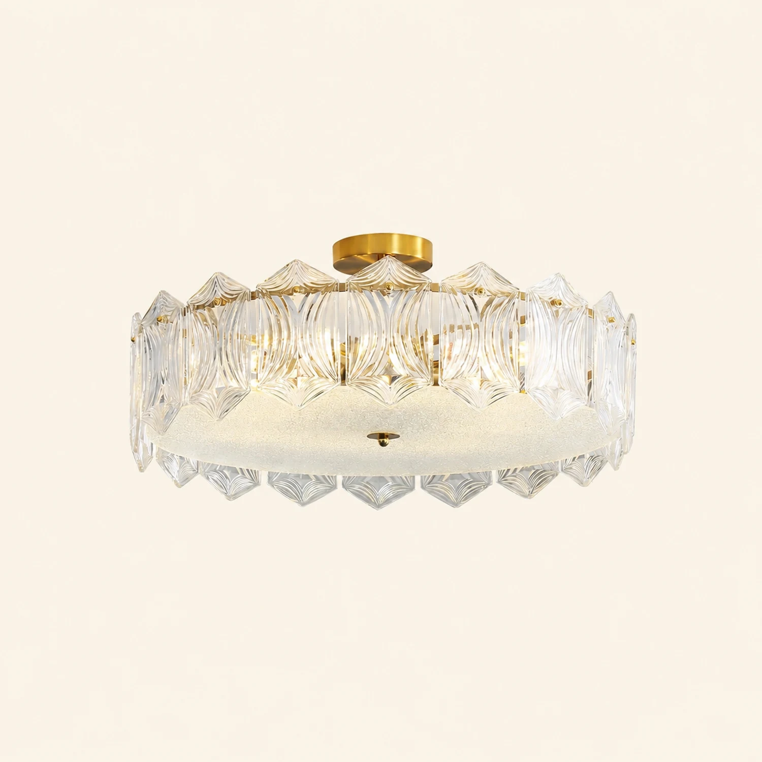 Ruby Round Ceiling Lamp - Lumpaz