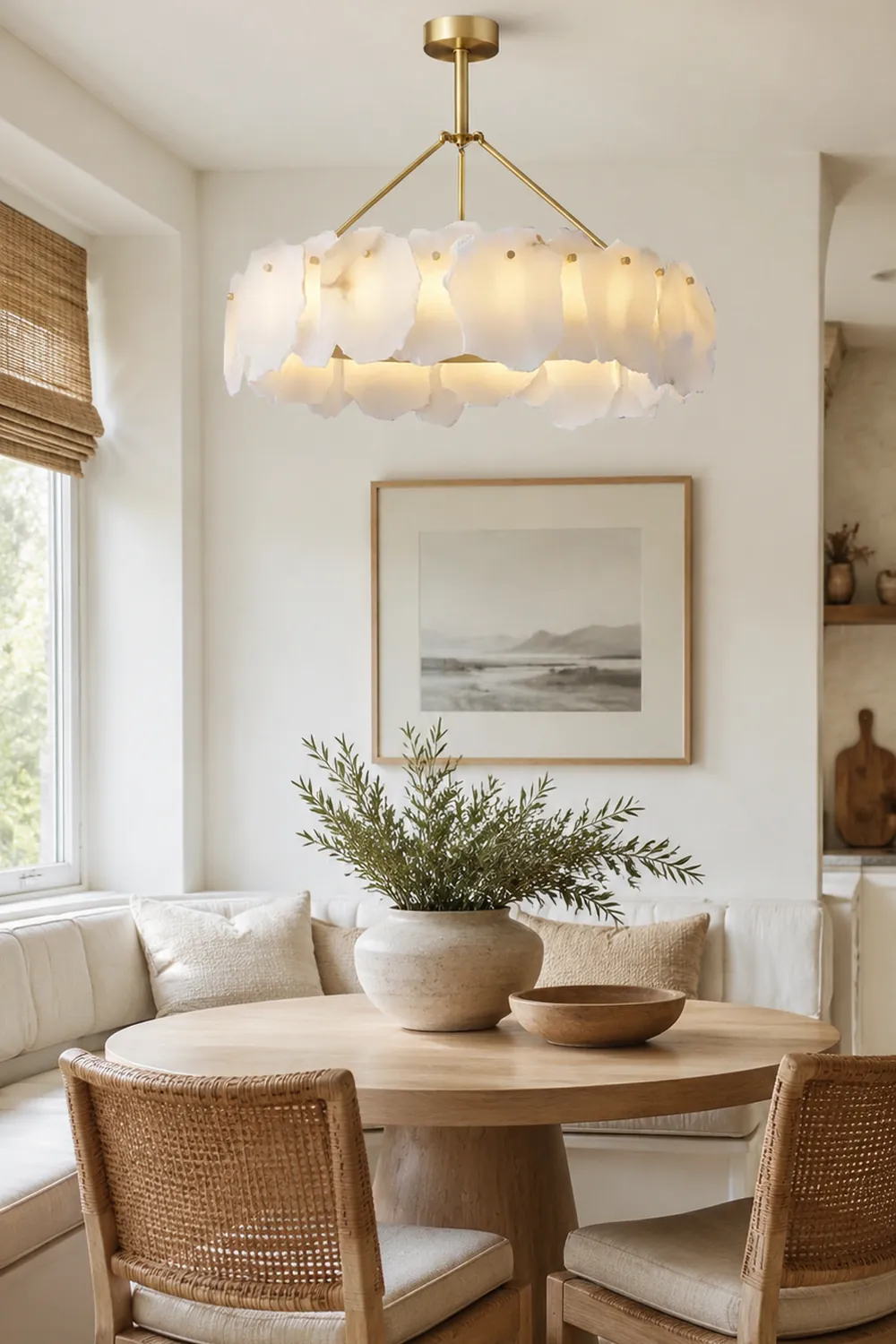 Burton Alabaster Chandelier - Lumpaz
