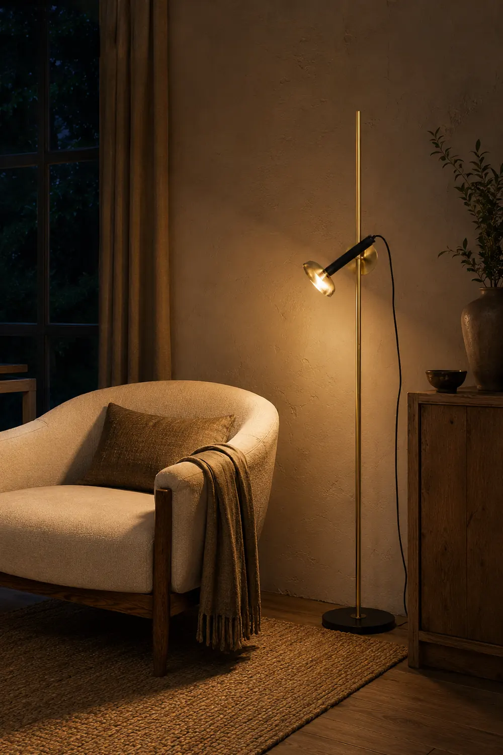 Marquina Floor Lamp - Lumpaz