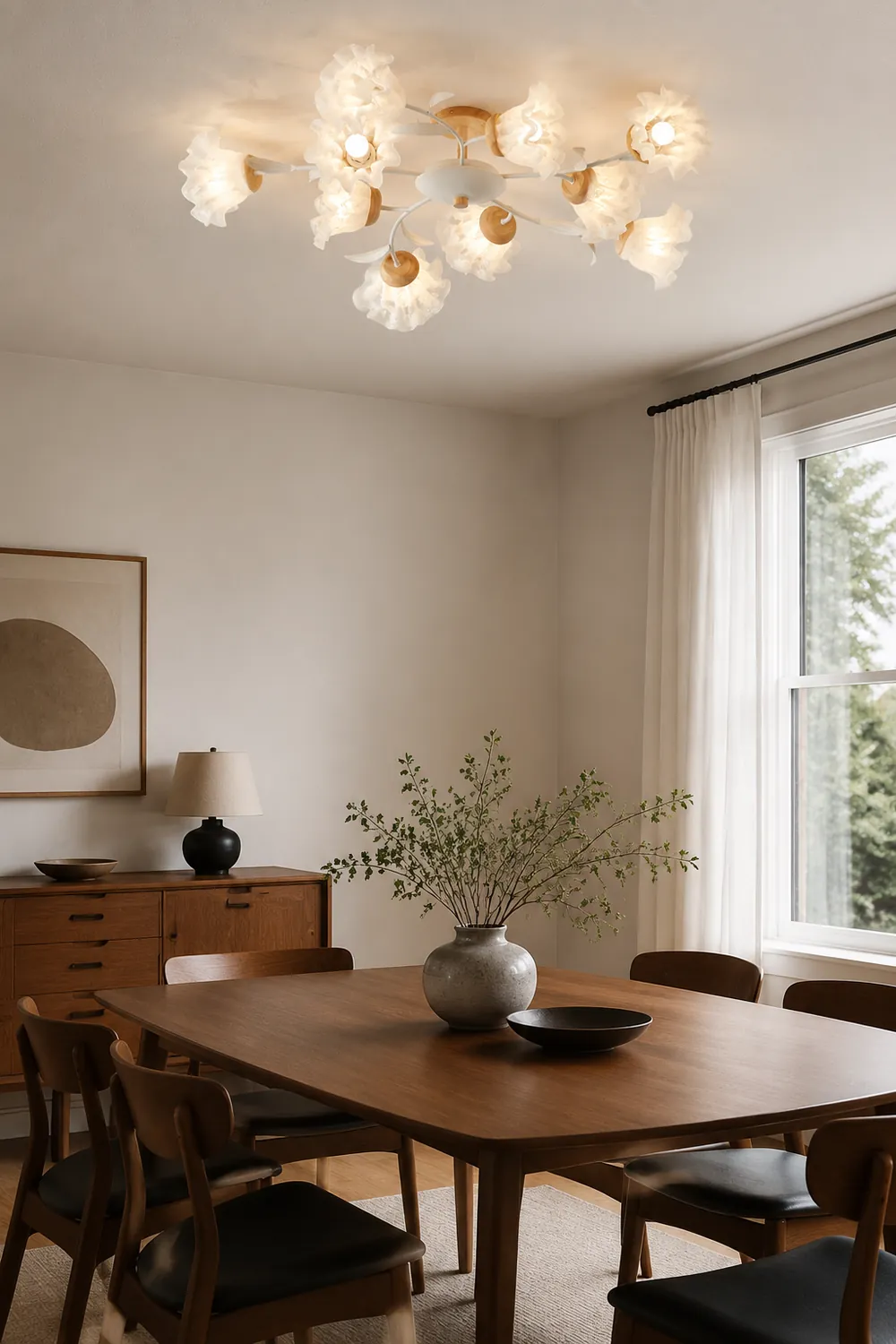 Canister Flower Ceiling Lamp - Lumpaz