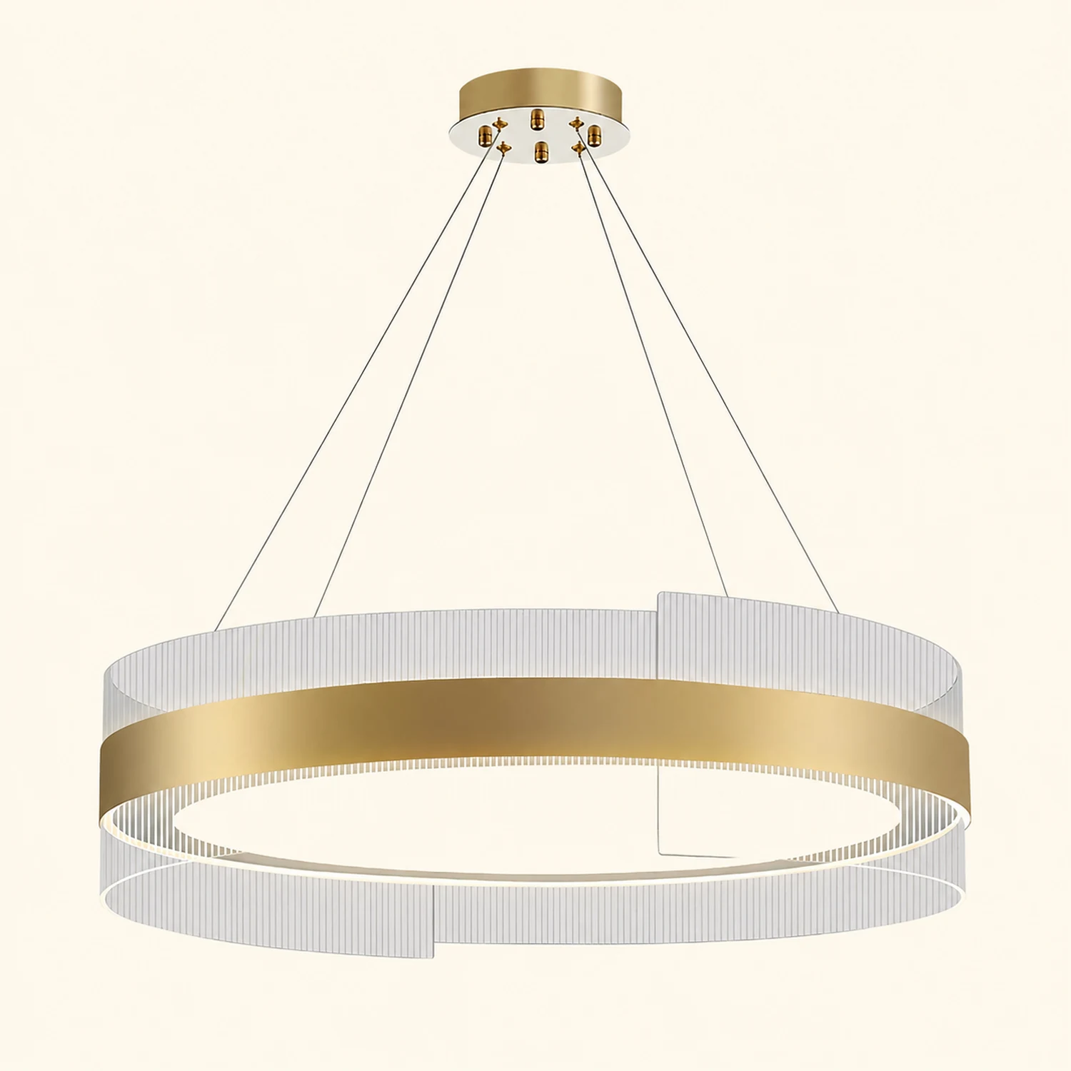 Genevieve Round LED Chandelier - Lumpaz