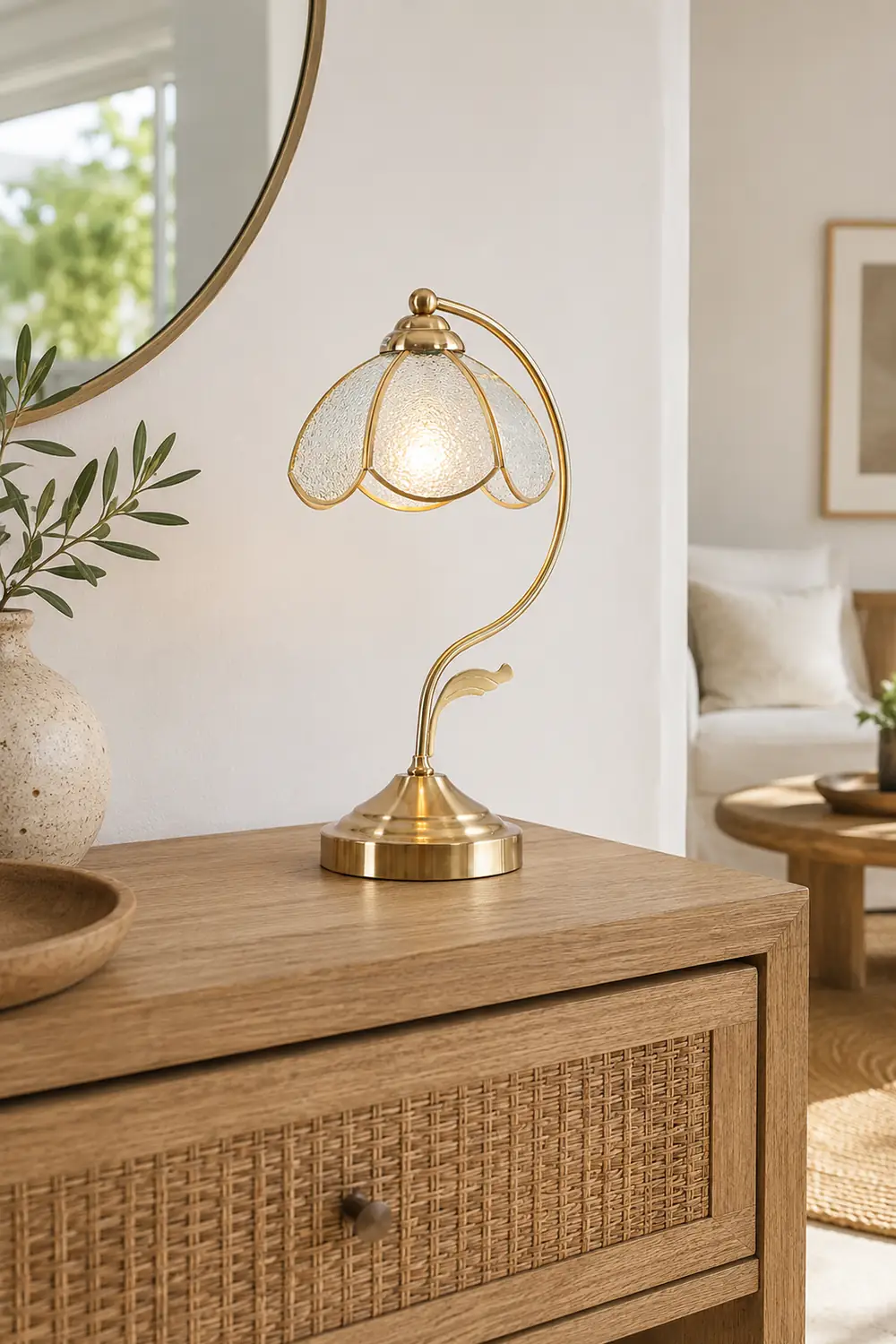 Vintage Tiffany Table Lamp - Lumpaz