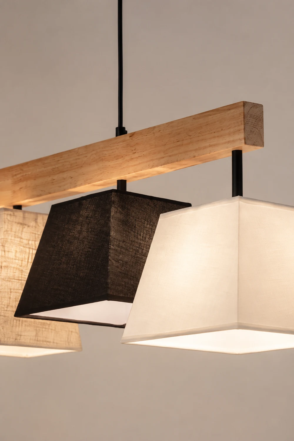 Lindby Wooden Chandelier - Lumpaz