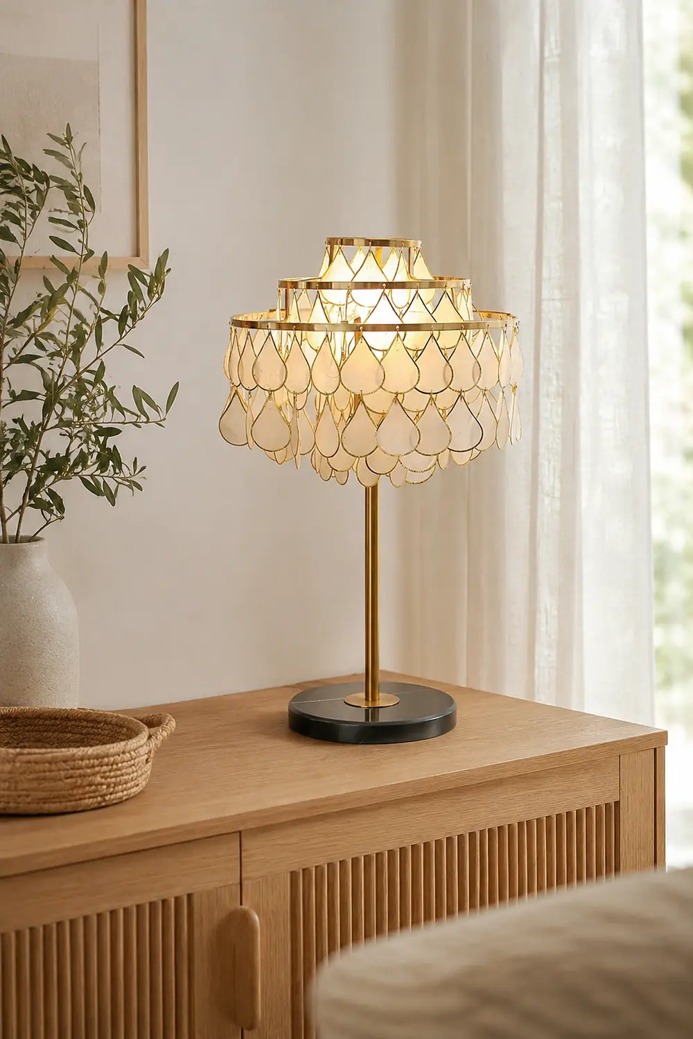 Vivant Shell Table Lamp - Lumpaz