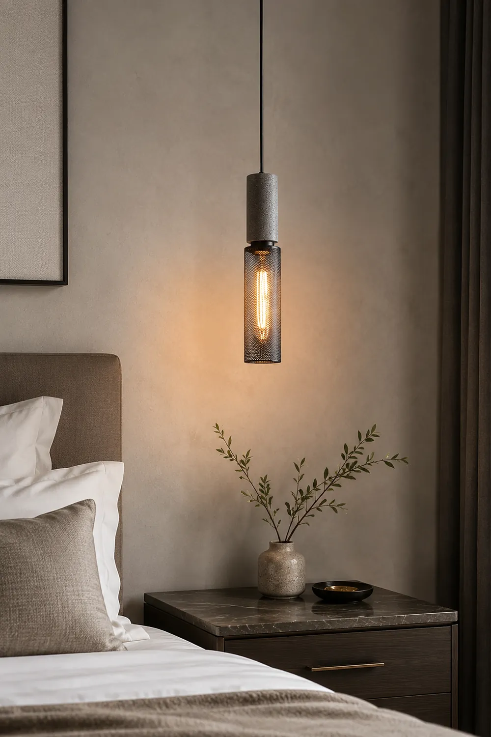 Concrete Industry Pendant Lamp - Lumpaz
