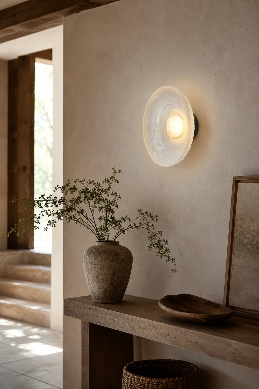 Eclipse Resin Wall Lamp - Lumpaz