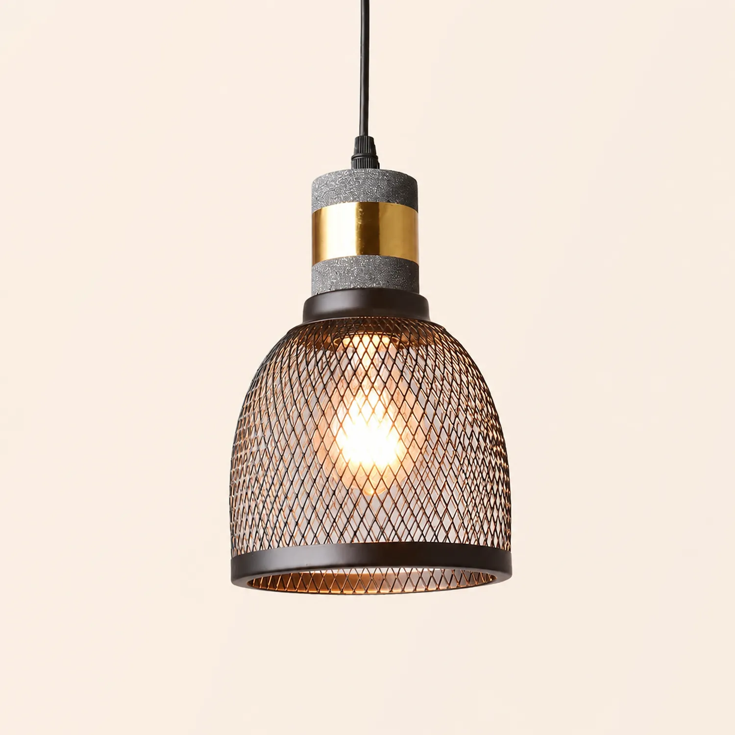 Concrete Industry Pendant Lamp - Lumpaz