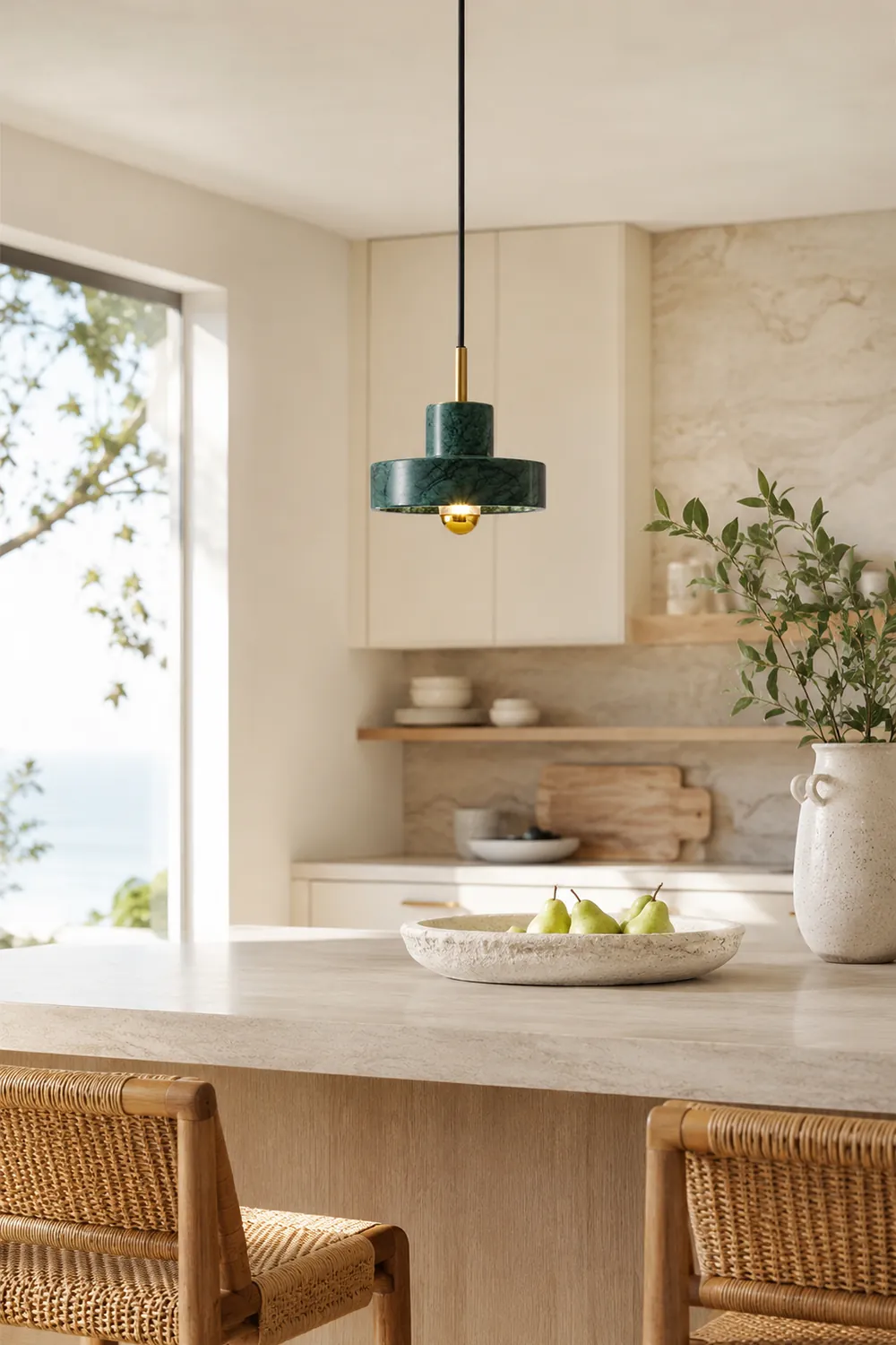 Stone Pendant Lamp - Lumpaz