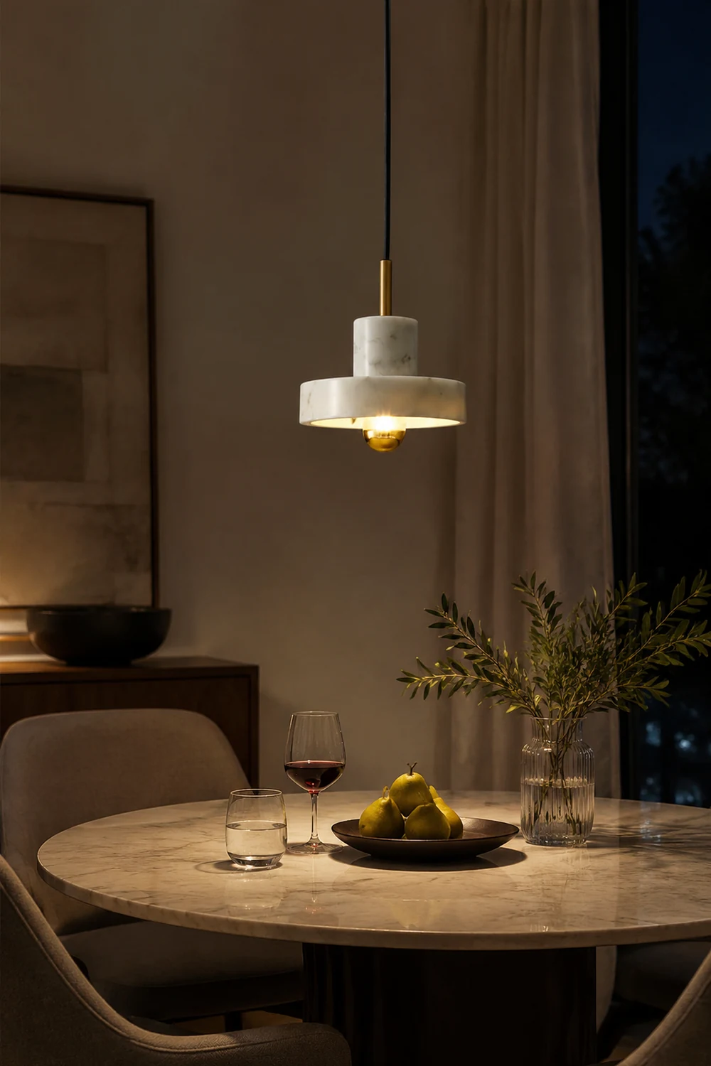 Stone Pendant Lamp - Lumpaz