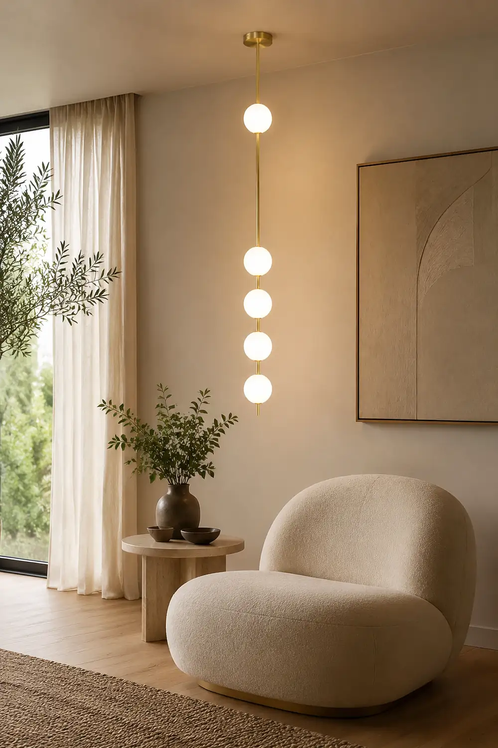 Vertical Balls Pendant Lamp - Lumpaz